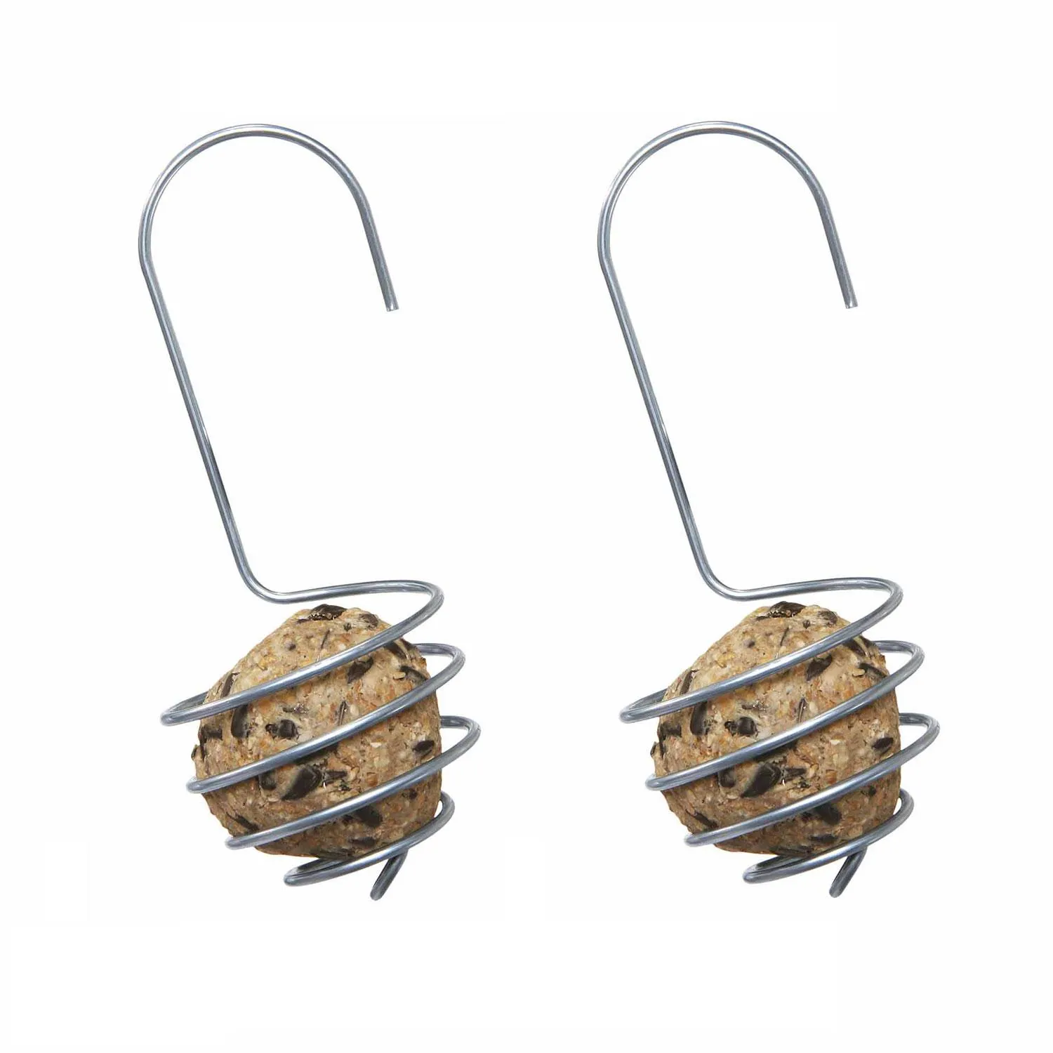 2er Set bellissa Meisenknödelhalter verzinkt Futterstation