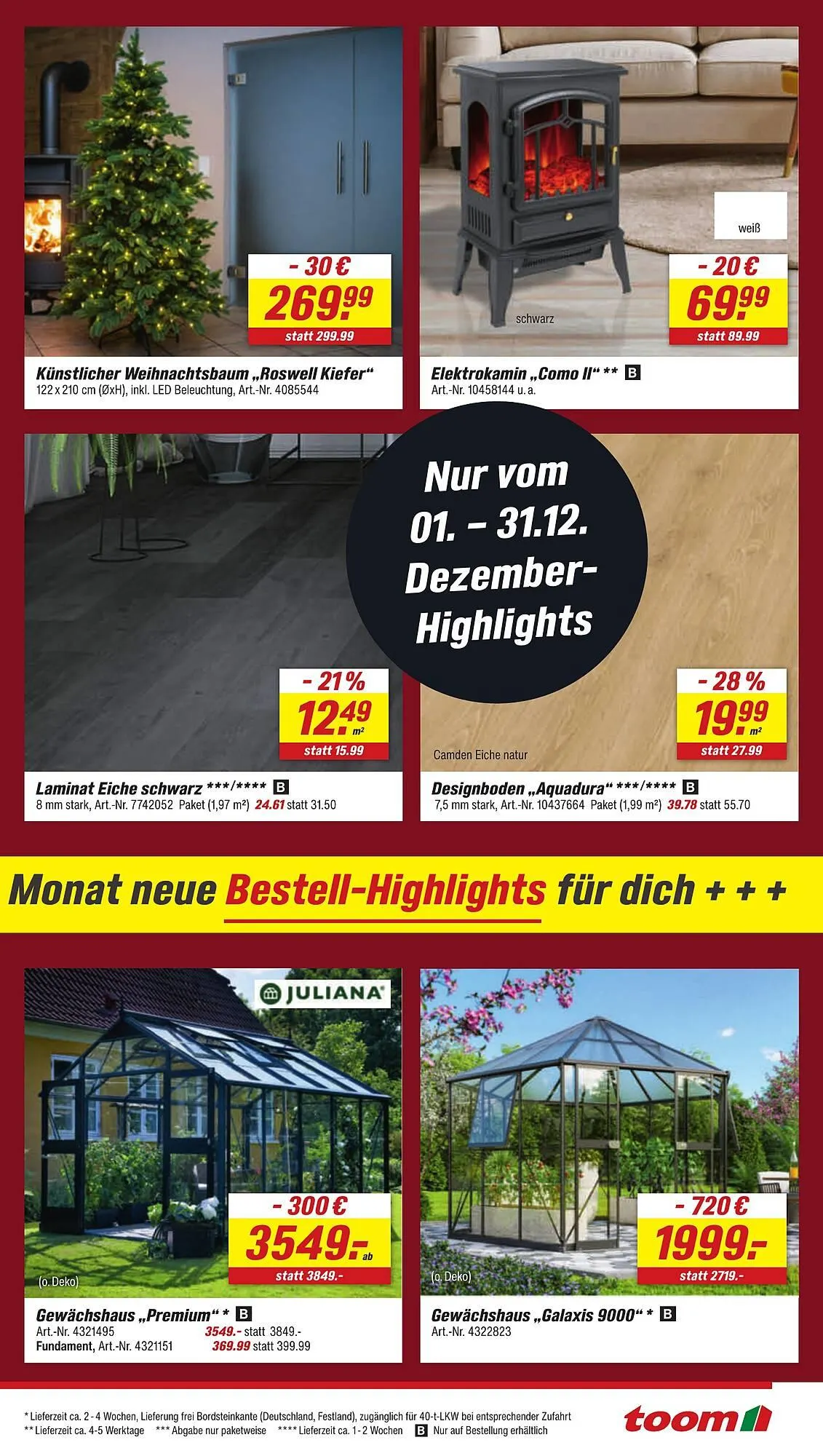 Toom Baumarkt Prospekt von 13. Dezember bis 24. Dezember 2025 - Prospekt seite 15