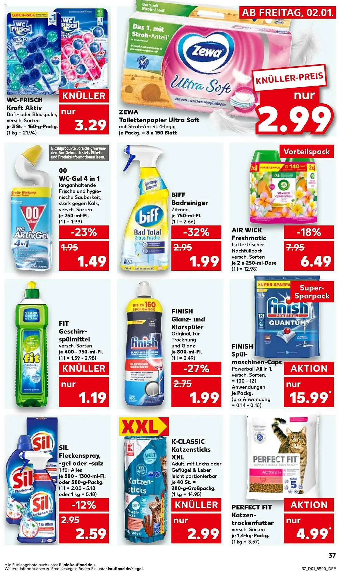 Kaufland Prospekt von 2. Januar bis 7. Januar 2026 - Prospekt seite 37