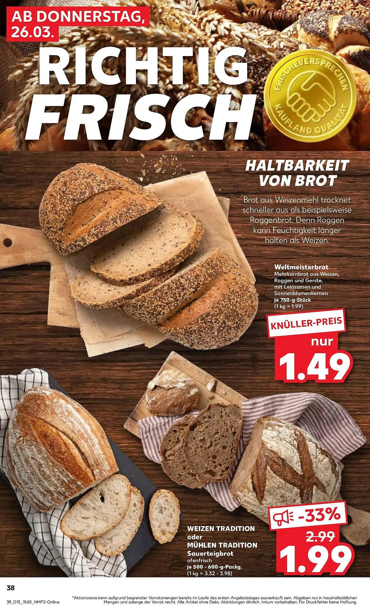 Kaufland Prospekt von 23. März bis 25. März 2026 - Prospekt seite 50
