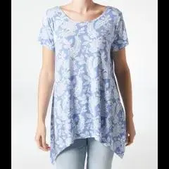 T-Shirt Zipfeloptik