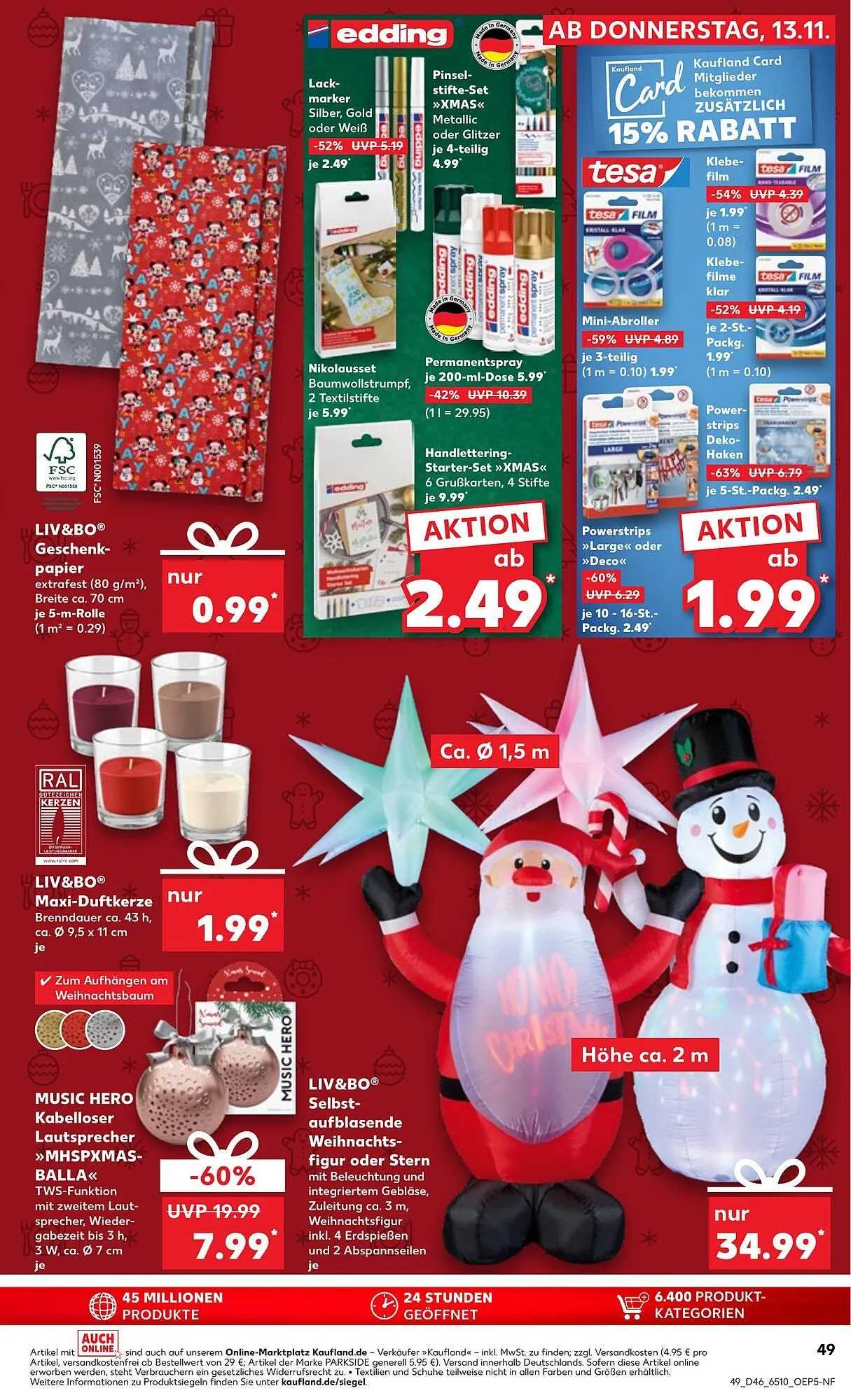 Kaufland Prospekt von 13. November bis 19. November 2025 - Prospekt seite 49