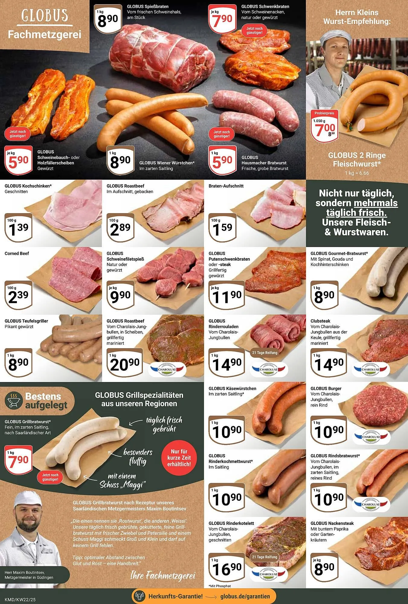 Globus Prospekt von 26. Mai bis 31. Mai 2025 - Prospekt seite 6