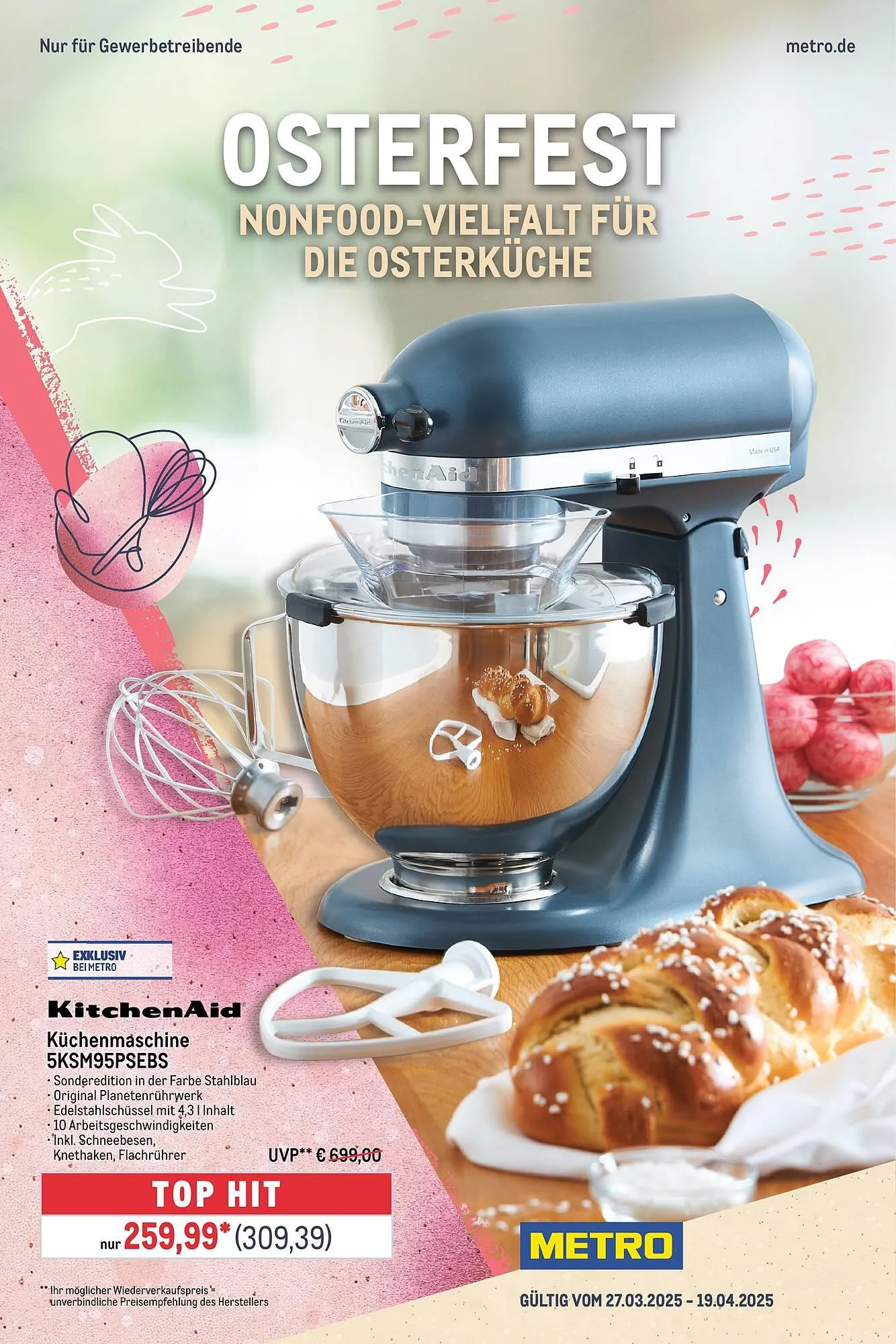 METRO Prospekt von 27. März bis 29. April 2025 - Prospekt seite 1