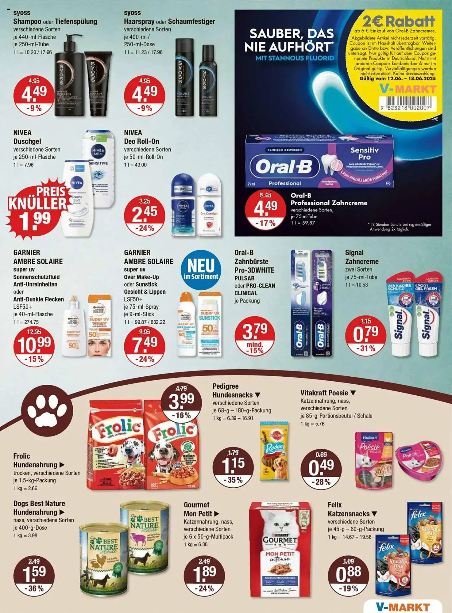 V Markt Prospekt von 12. Juni bis 18. Juni 2025 - Prospekt seite 15