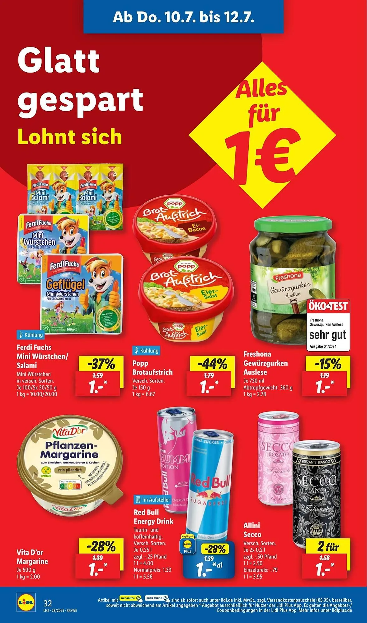 Lidl Prospekt von 7. Juli bis 12. Juli 2025 - Prospekt seite 50