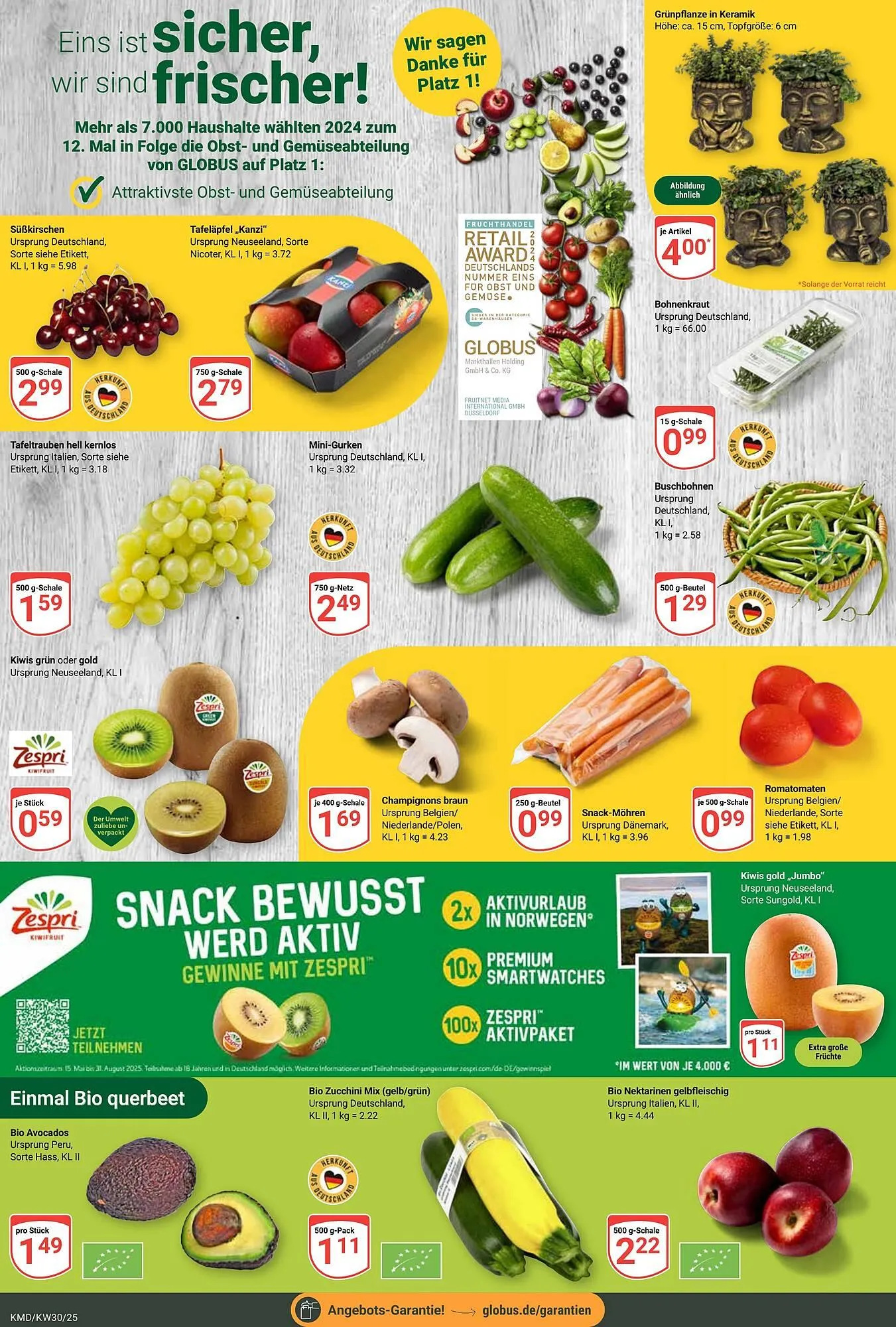 Globus Prospekt von 21. Juli bis 26. Juli 2025 - Prospekt seite 9