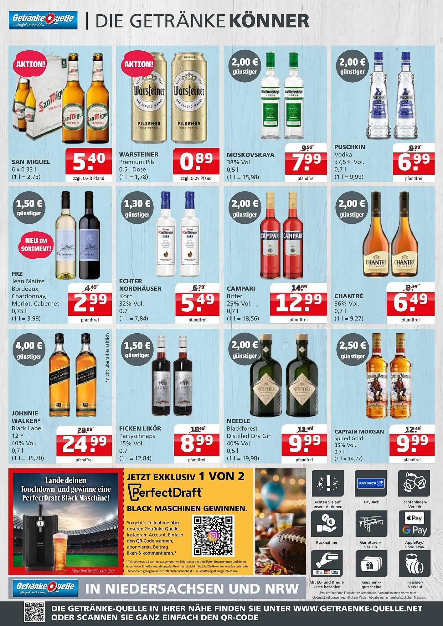 Getränke Quelle Prospekt von 19. Januar bis 31. Januar 2026 - Prospekt seite 4