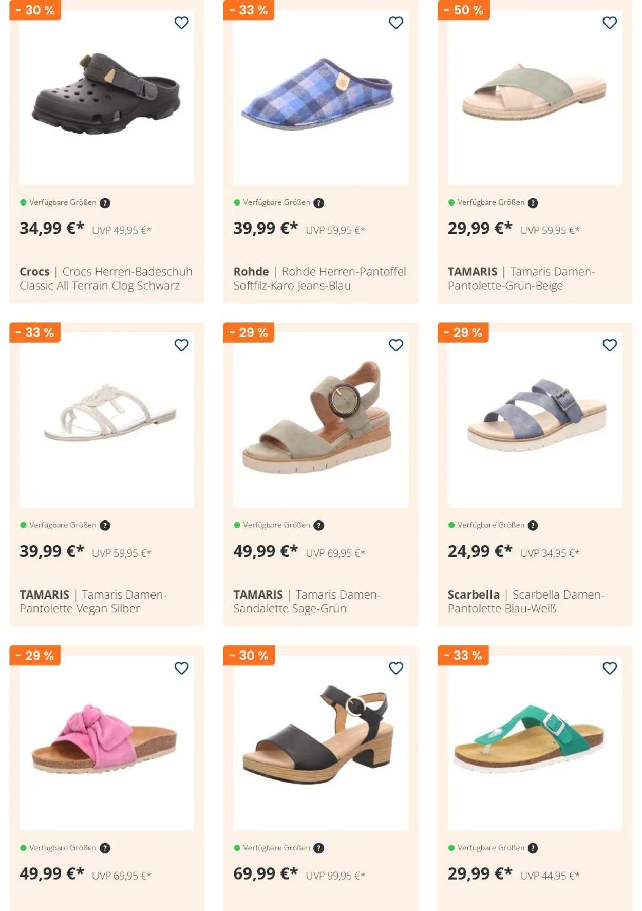 SCHUH OKAY Aktueller Prospekt von 9. Juni bis 18. Juni 2025 - Prospekt seite 34