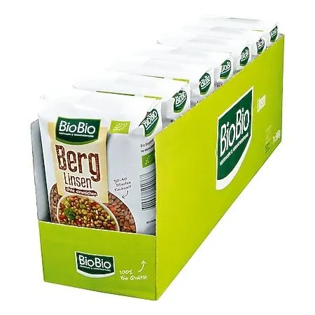 BioBio Berg Linsen 500g, 7er Pack