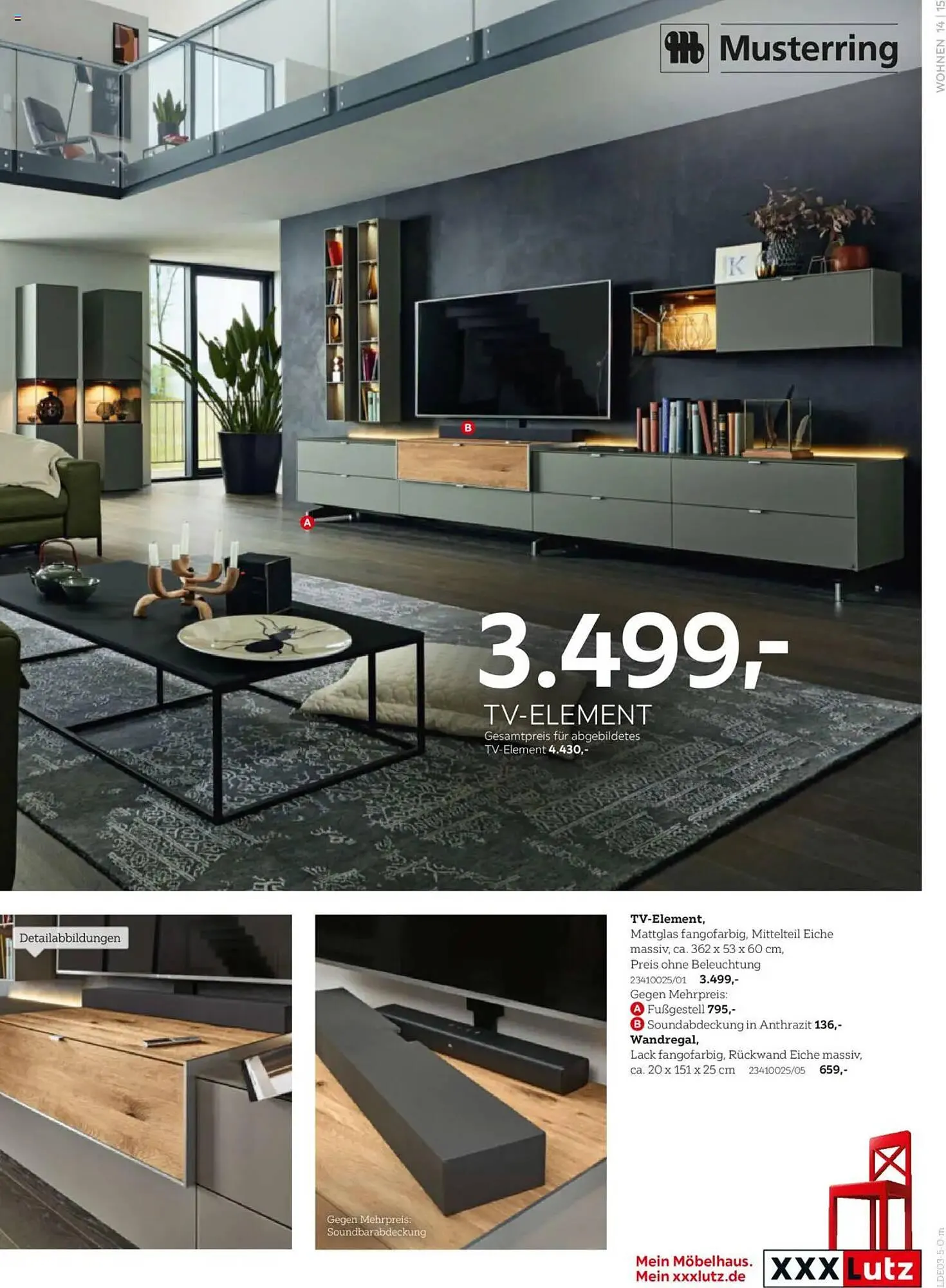 XXXLutz Prospekt von 16. März bis 30. März 2025 - Prospekt seite 15