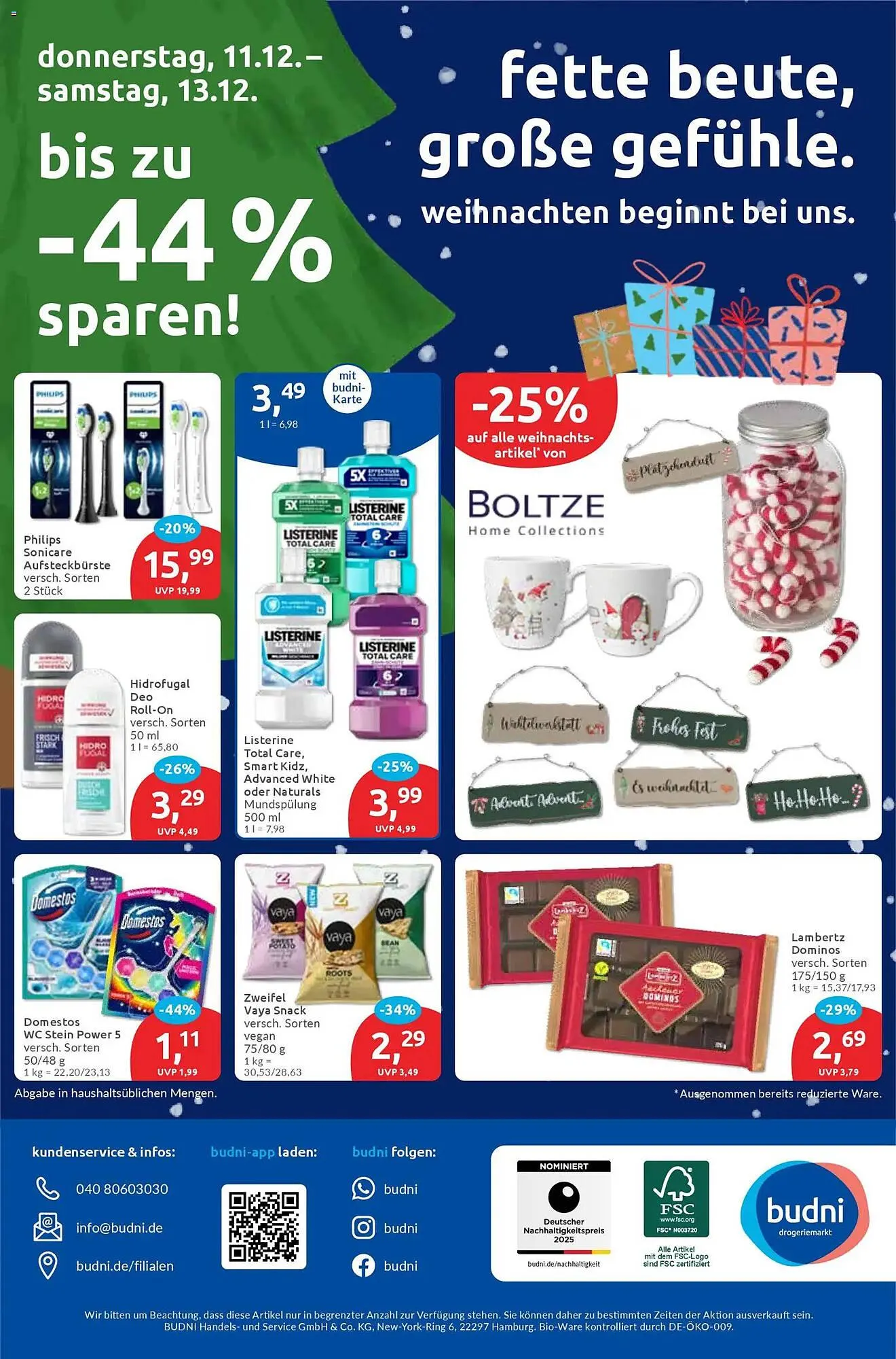 Budni Prospekt von 8. Dezember bis 13. Dezember 2025 - Prospekt seite 8