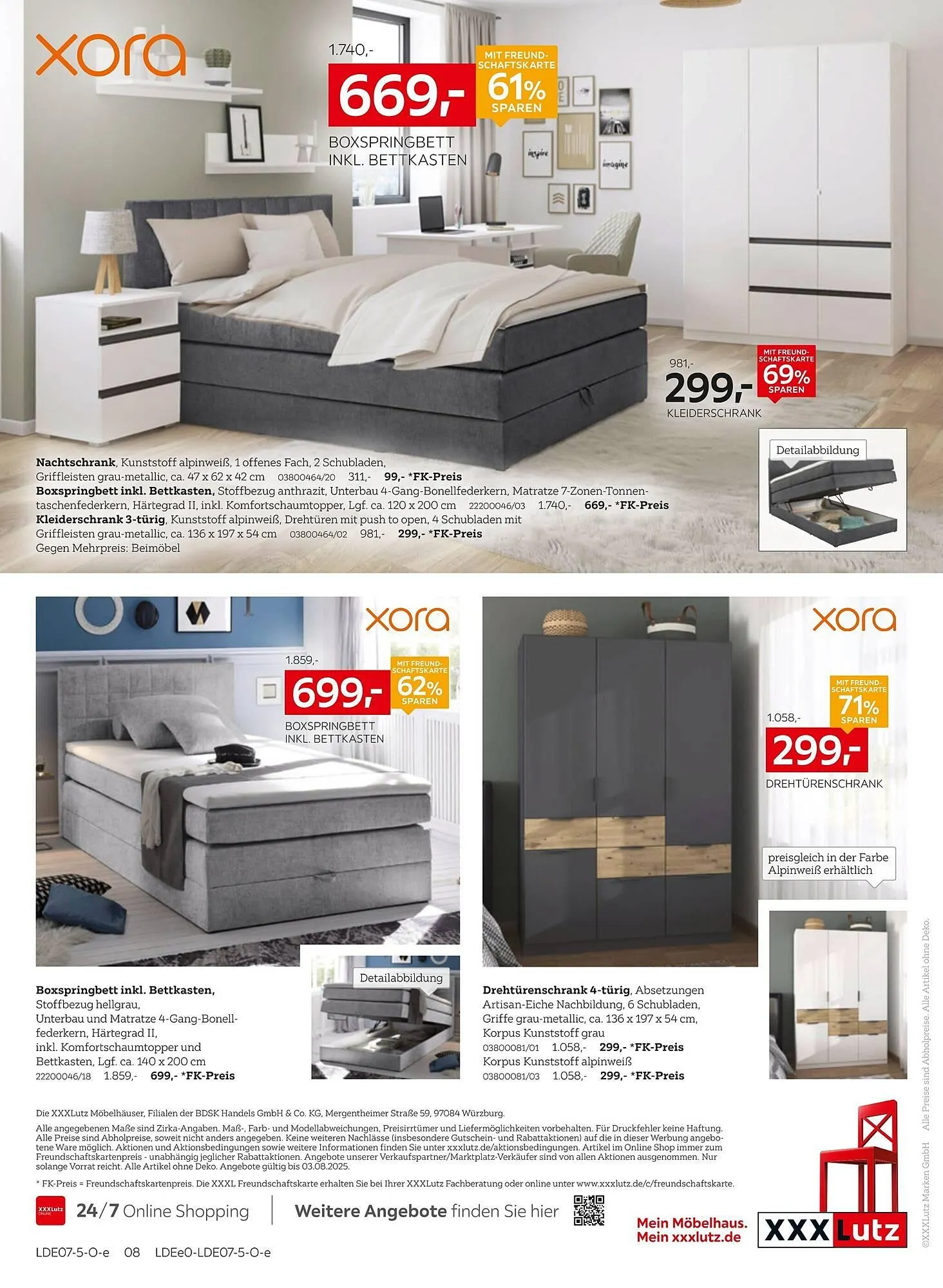 XXXLutz Prospekt von 21. Juli bis 3. August 2025 - Prospekt seite 8