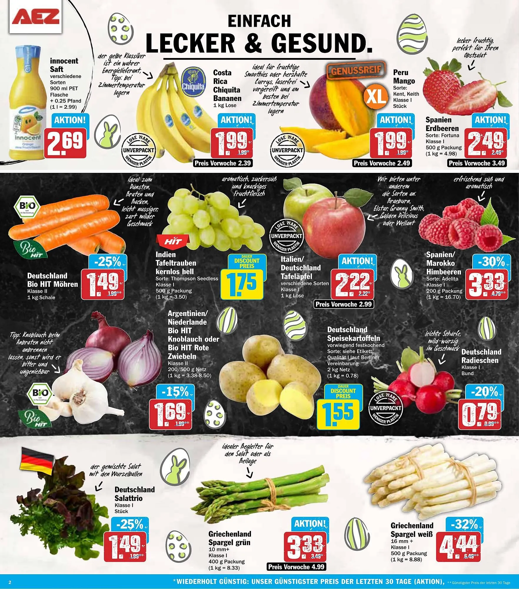 AEZ Prospekt von 7. April bis 12. April 2025 - Prospekt seite 2