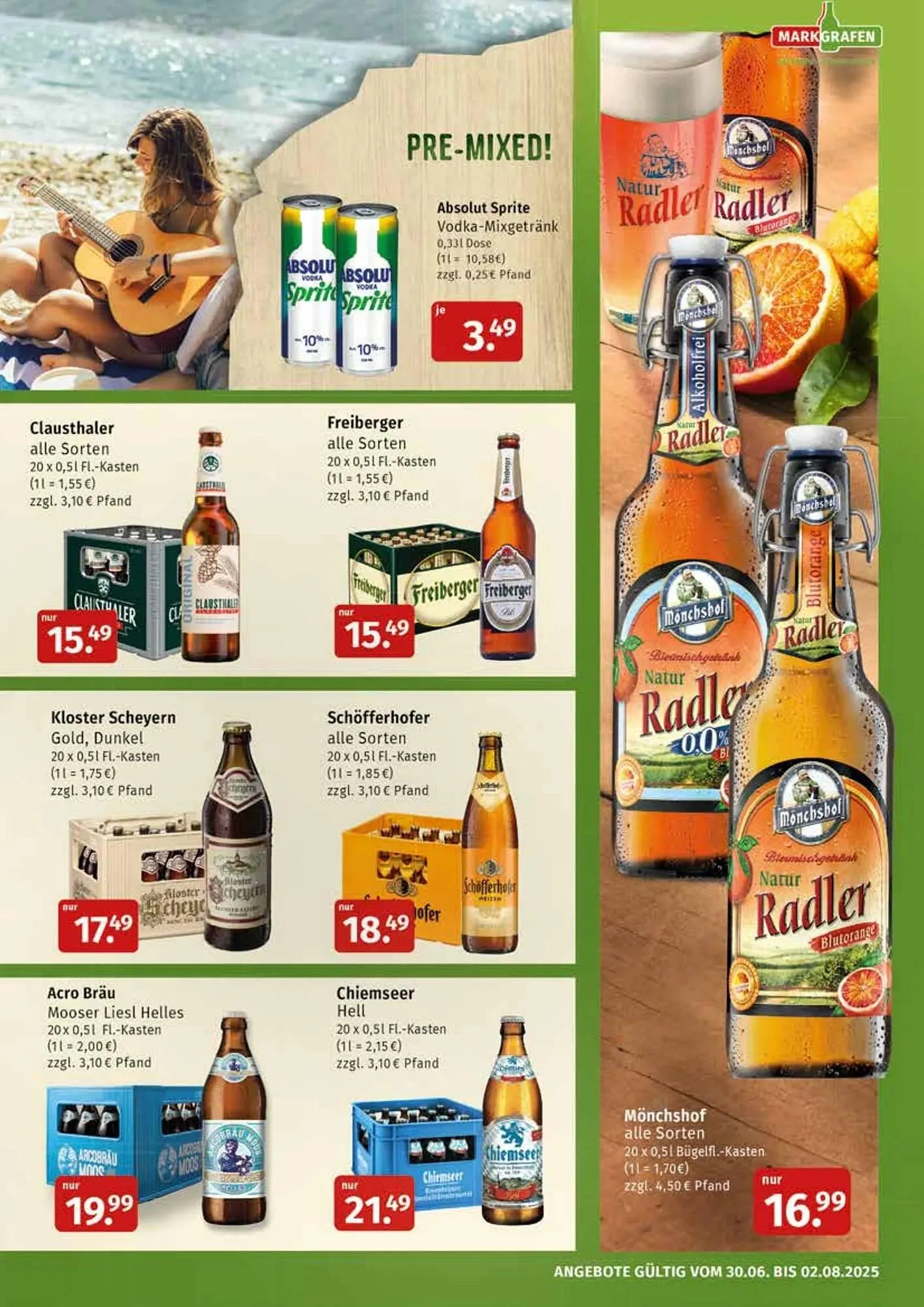 Markgrafen Prospekt von 30. Juni bis 19. Juli 2025 - Prospekt seite 5