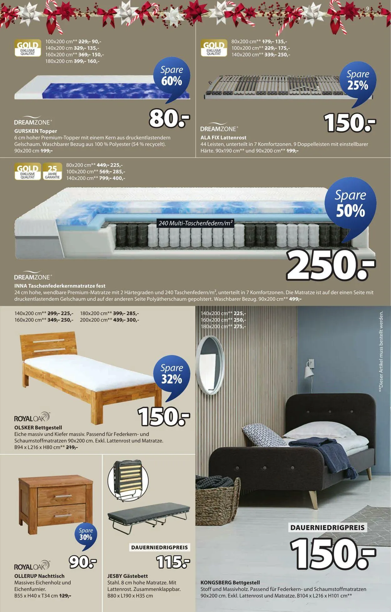 JYSK von 15. Dezember bis 29. Dezember 2025 - Prospekt seite 10