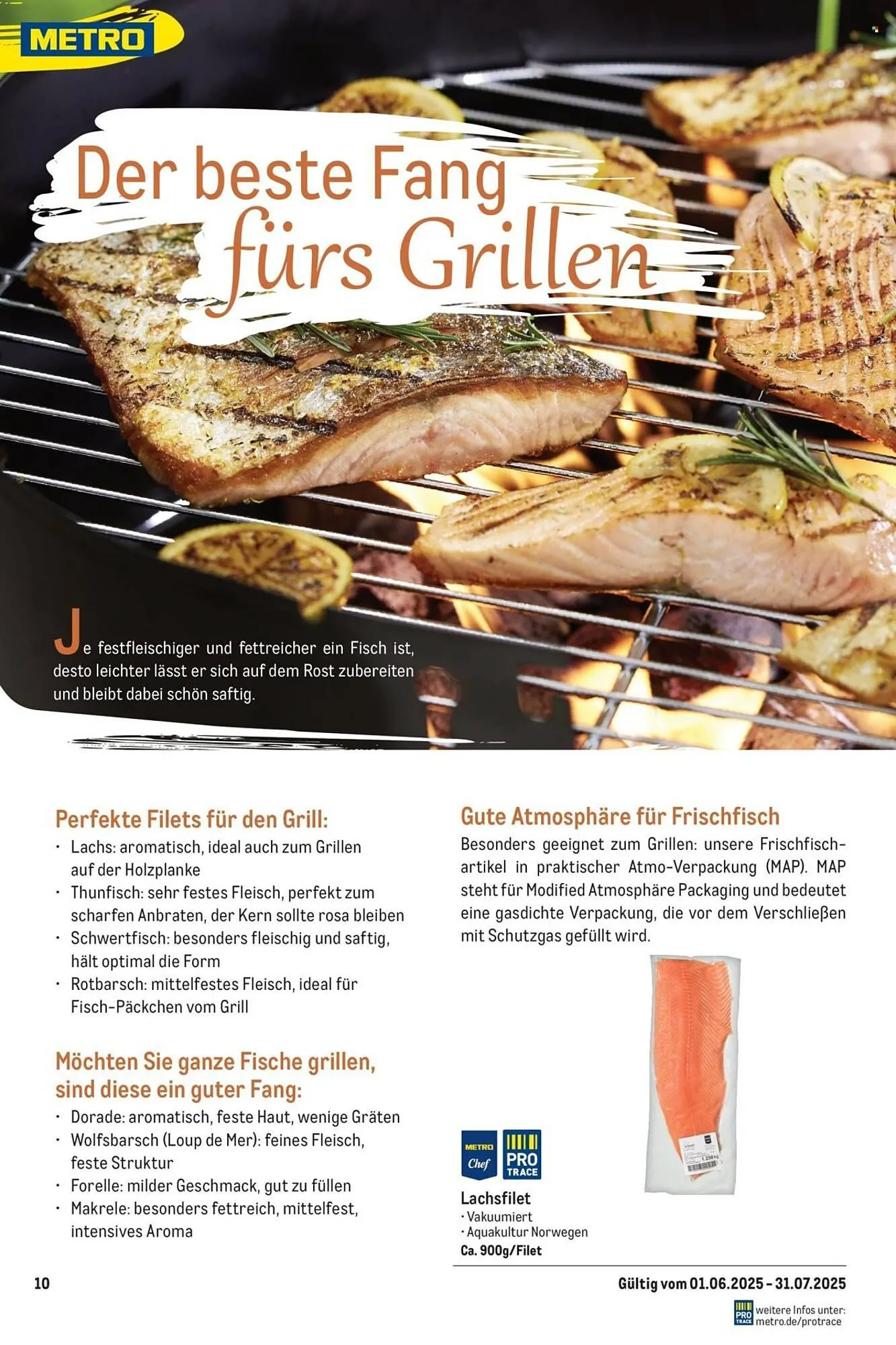 METRO Prospekt von 1. Juni bis 31. Juli 2025 - Prospekt seite 10