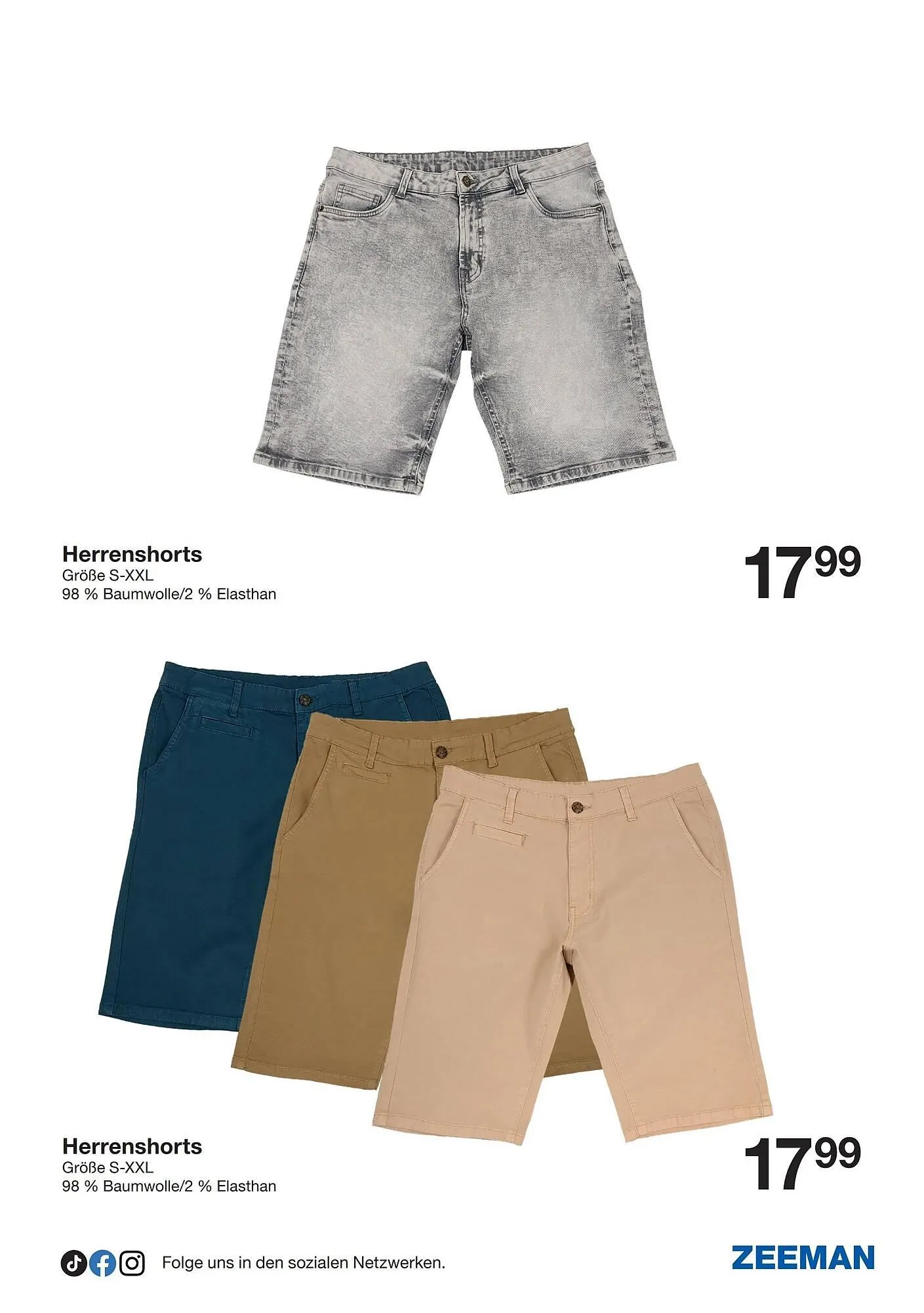 Zeeman Prospekt von 18. April bis 2. Mai 2026 - Prospekt seite 19