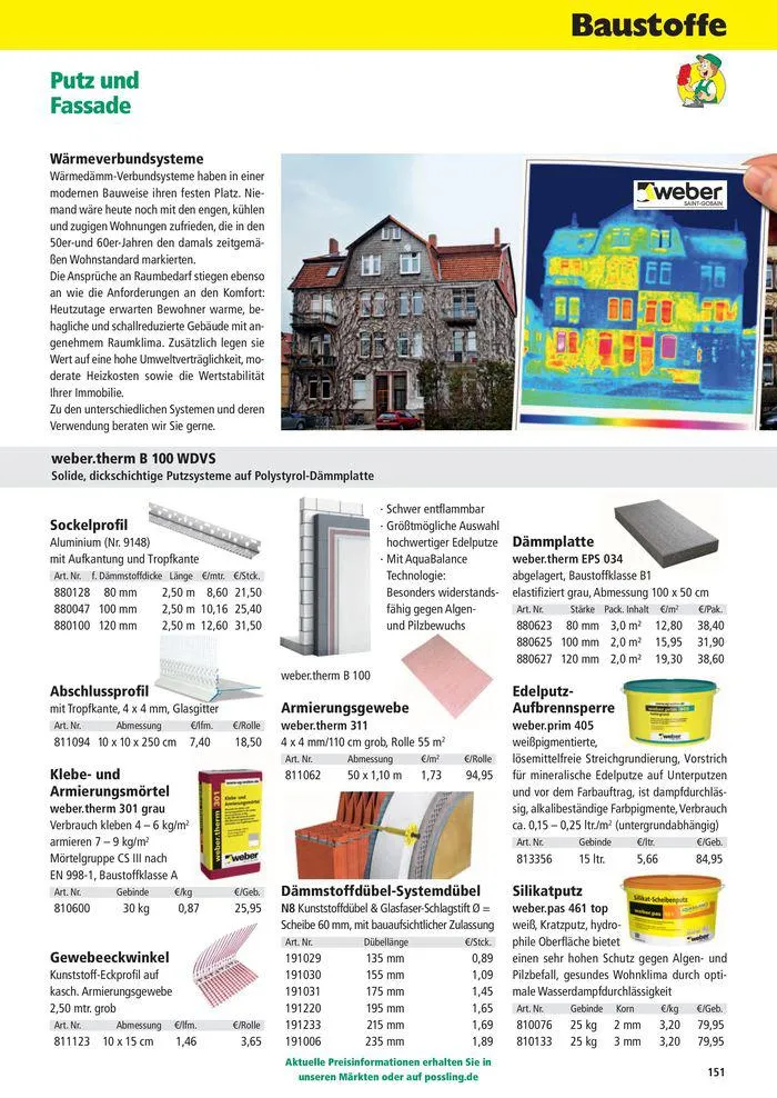 Holz-& Baukatalog 2024/25 von 27. März bis 31. Januar 2025 - Prospekt seite 151