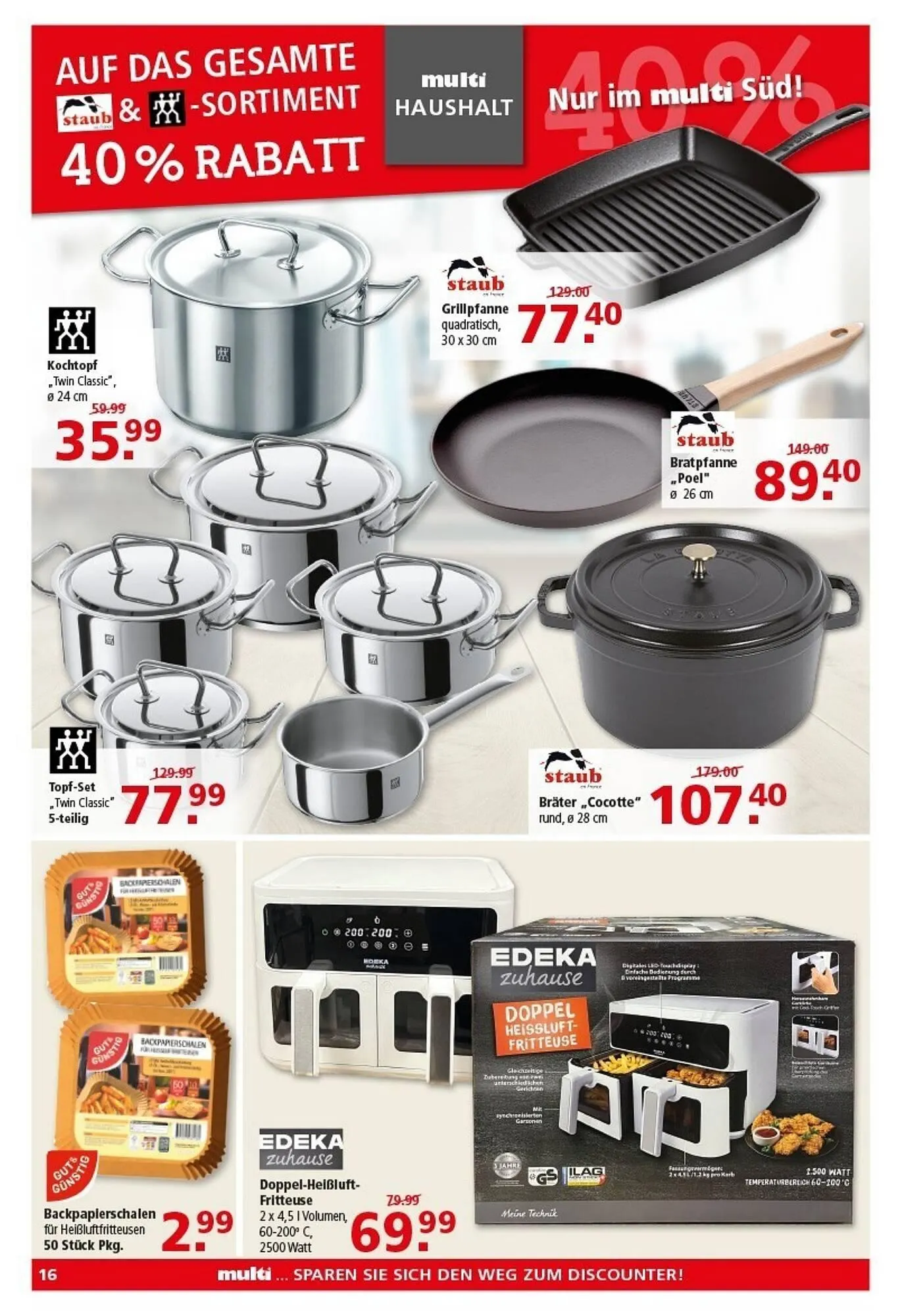 Multi Markt Prospekt von 9. Februar bis 14. Februar 2026 - Prospekt seite 16