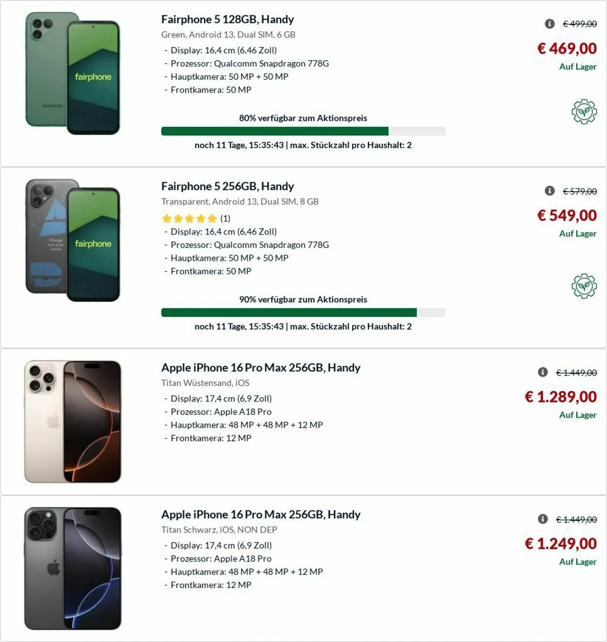 Alternate von 19. Mai bis 28. Mai 2025 - Prospekt seite 89