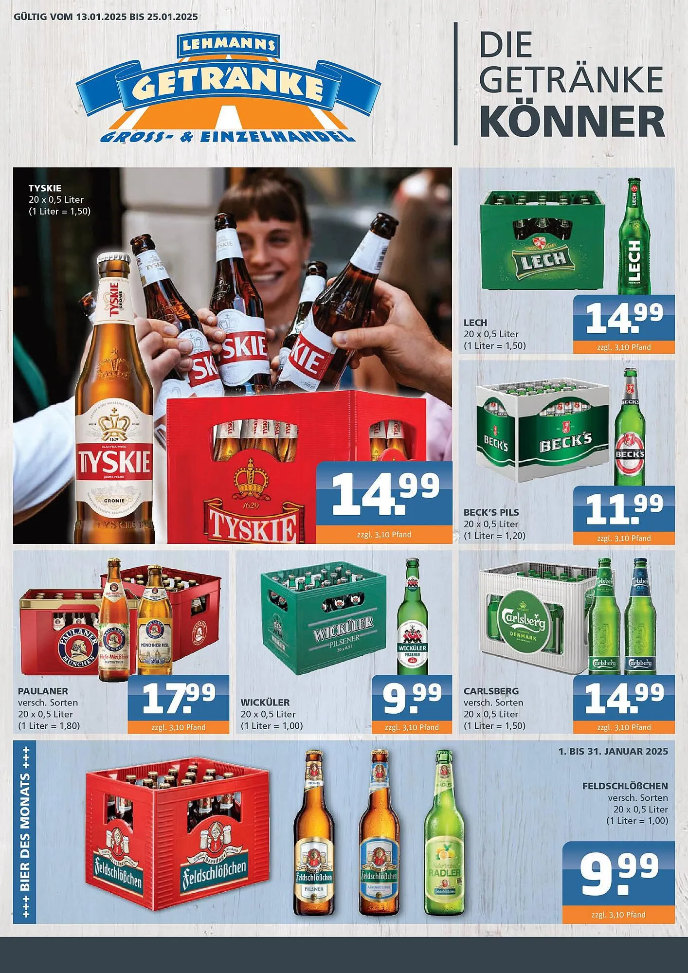 Getränke Lehmann Prospekt - 1