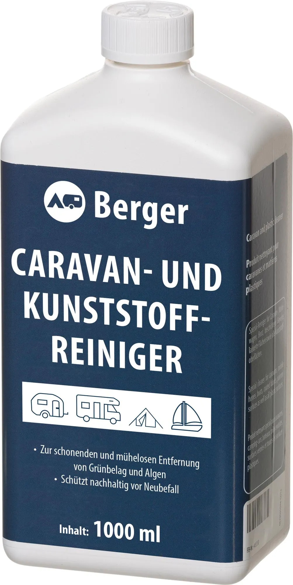 Berger Reinigungskonzentrat Caravan- und Kunststoffreiniger 1 Liter