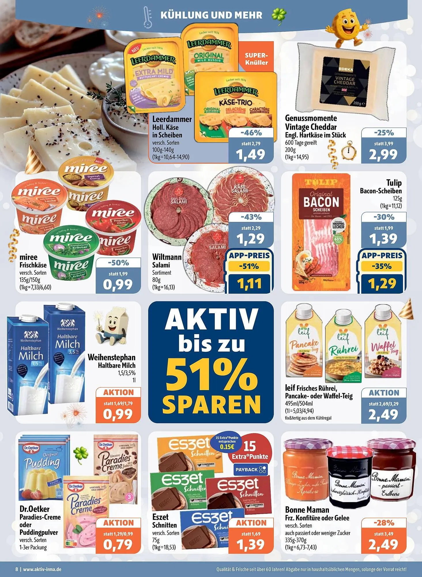 Aktiv Irma Prospekt von 29. Dezember bis 31. Dezember 2025 - Prospekt seite 8