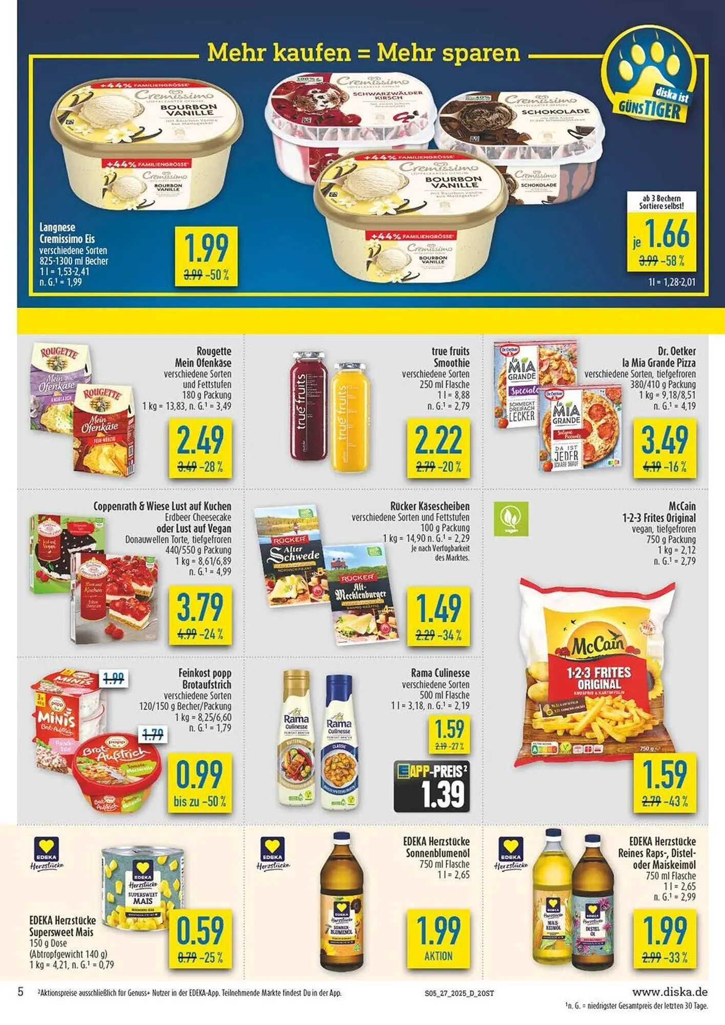 diska Prospekt von 30. Juni bis 5. Juli 2025 - Prospekt seite 5