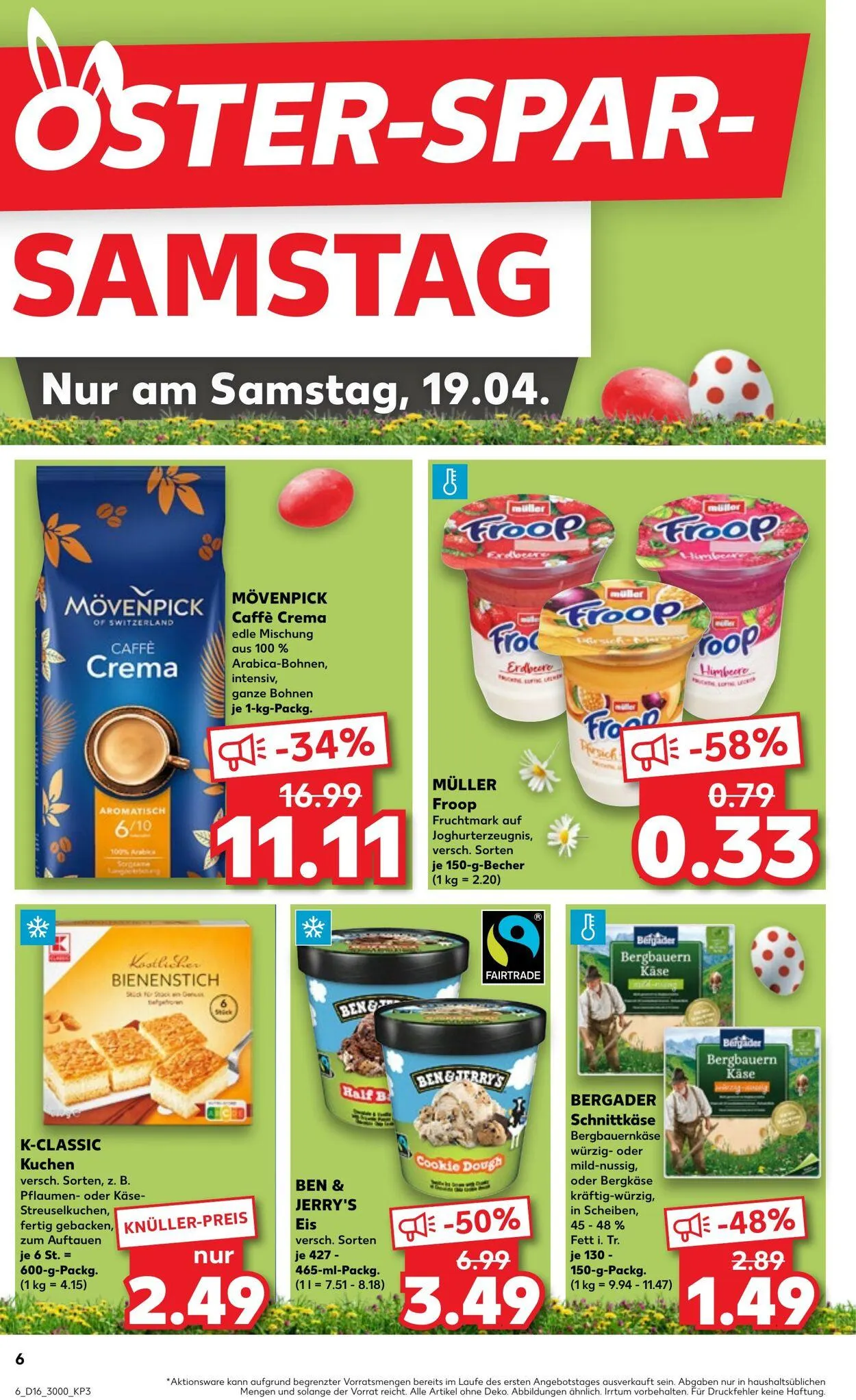 Kaufland - Bergen von 17. April bis 23. April 2025 - Prospekt seite 6