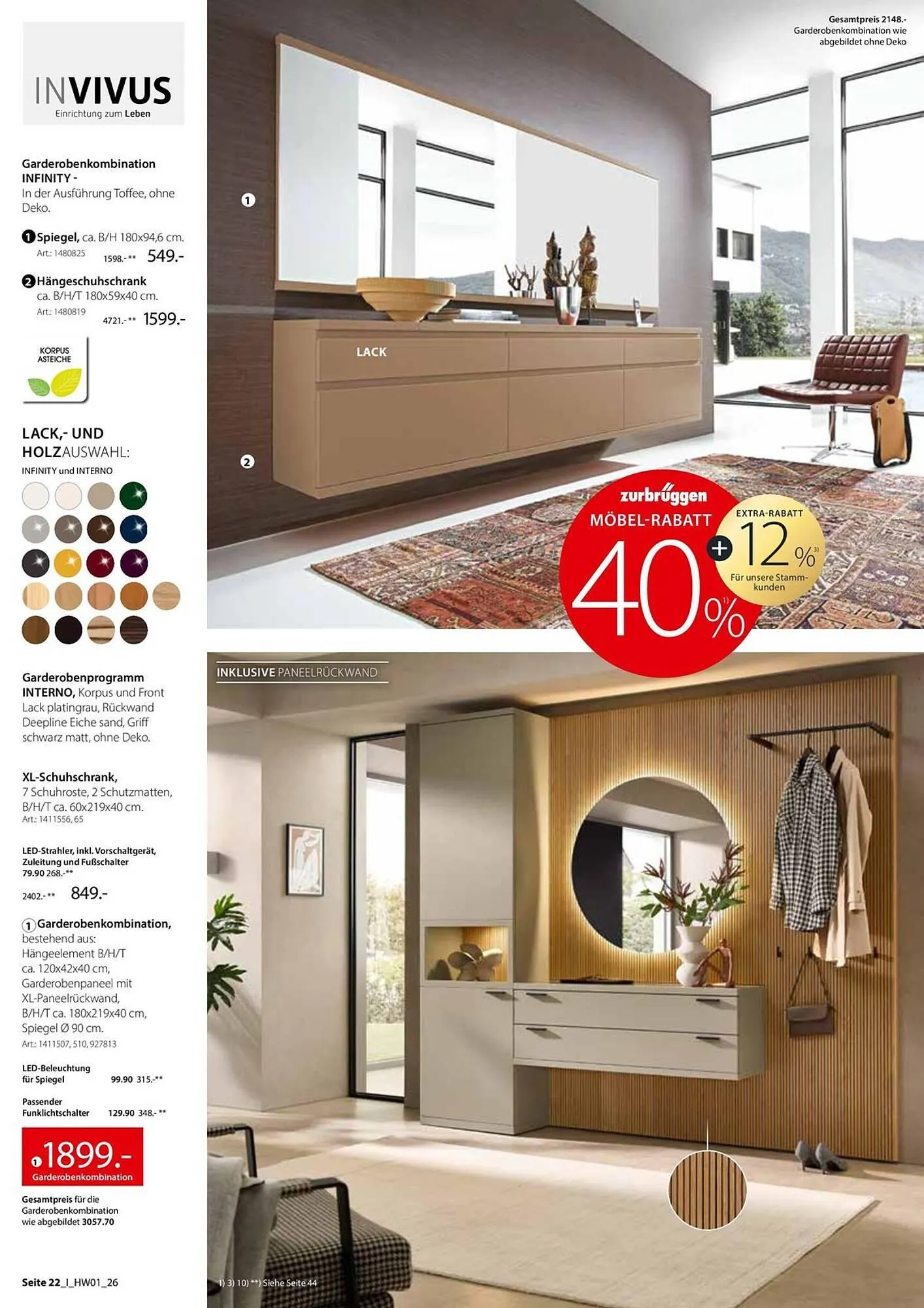 Zurbrüggen Prospekt von 1. April bis 30. April 2026 - Prospekt seite 22