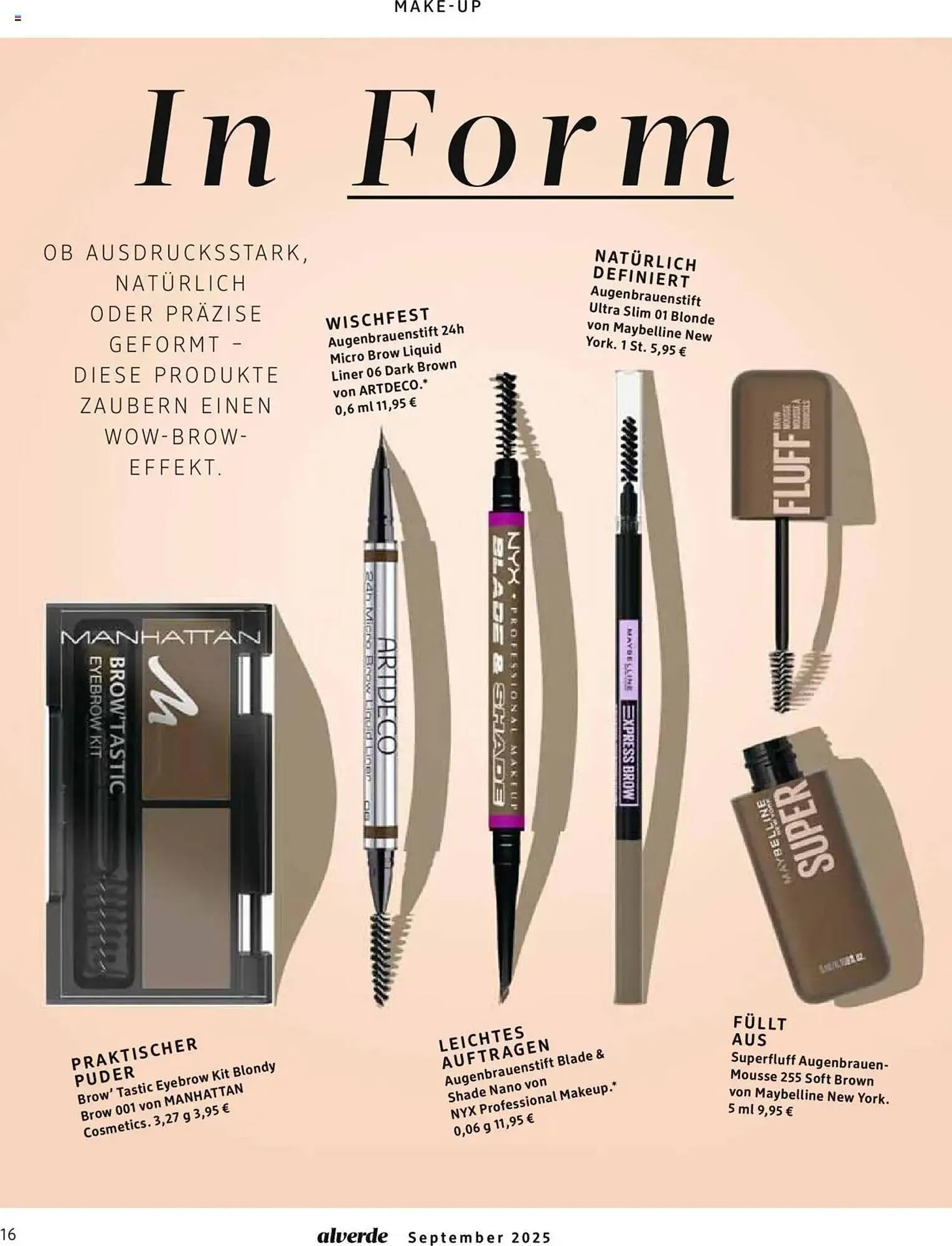 dm drogerie Magazin von 1. September bis 30. September 2025 - Prospekt seite 16