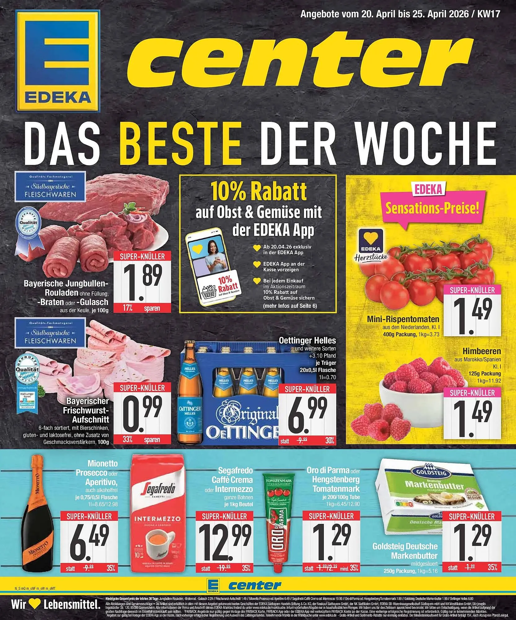 E-Center Prospekt von 19. April bis 25. April 2026 - Prospekt seite 1