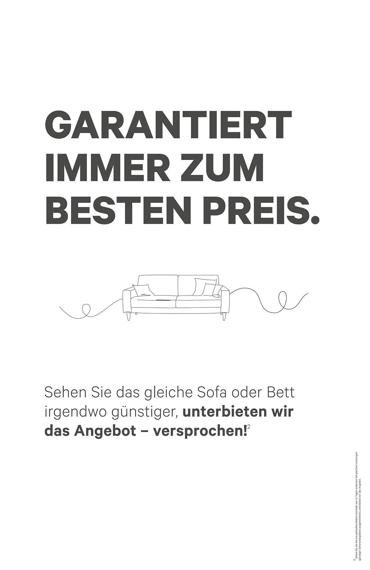 Kabs Polsterwelt Prospekt von 2. Dezember bis 19. Dezember 2025 - Prospekt seite 29
