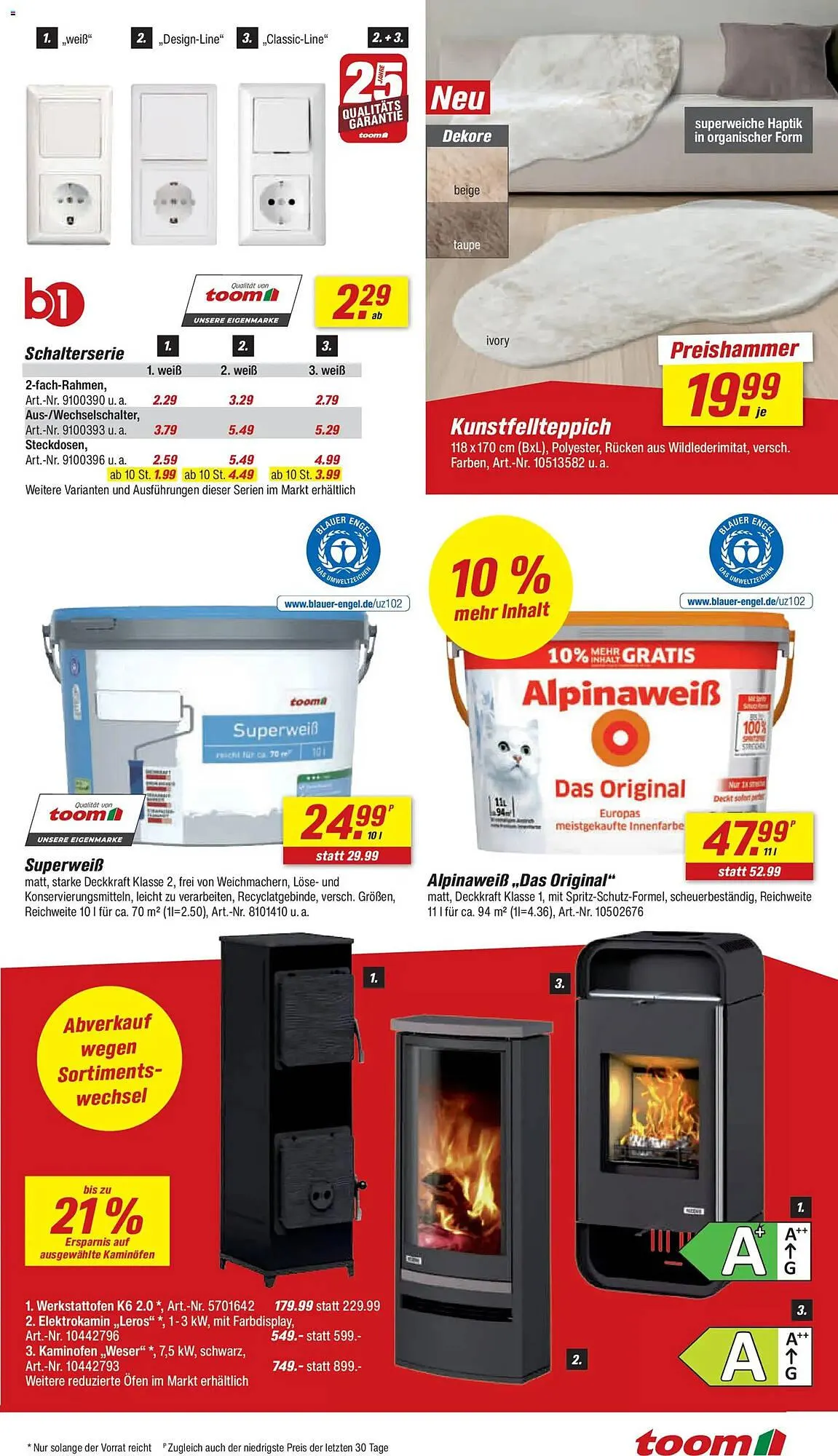 Toom Baumarkt Prospekt von 2. Mai bis 8. Mai 2026 - Prospekt seite 23