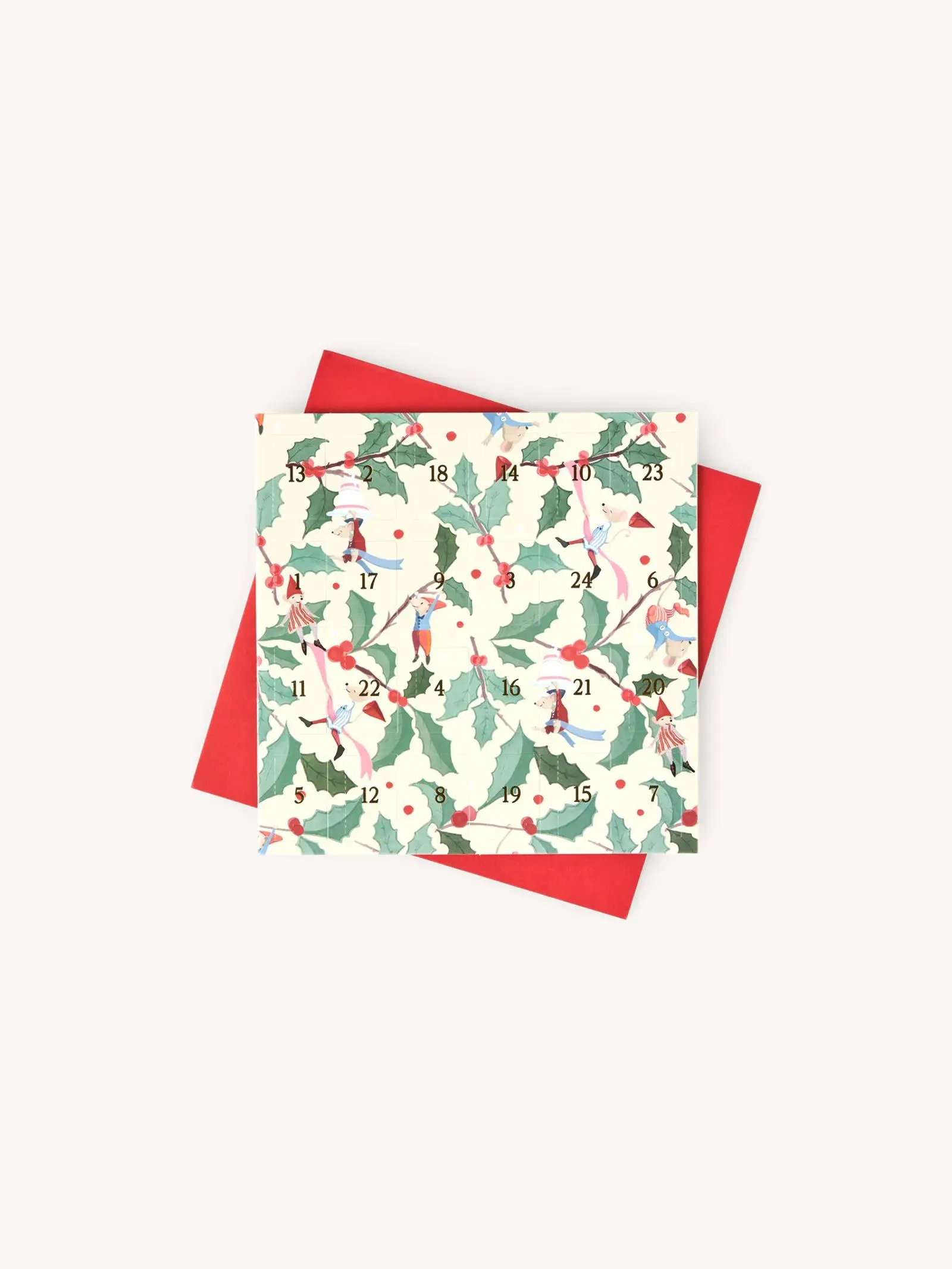 Adventskalenderkaart