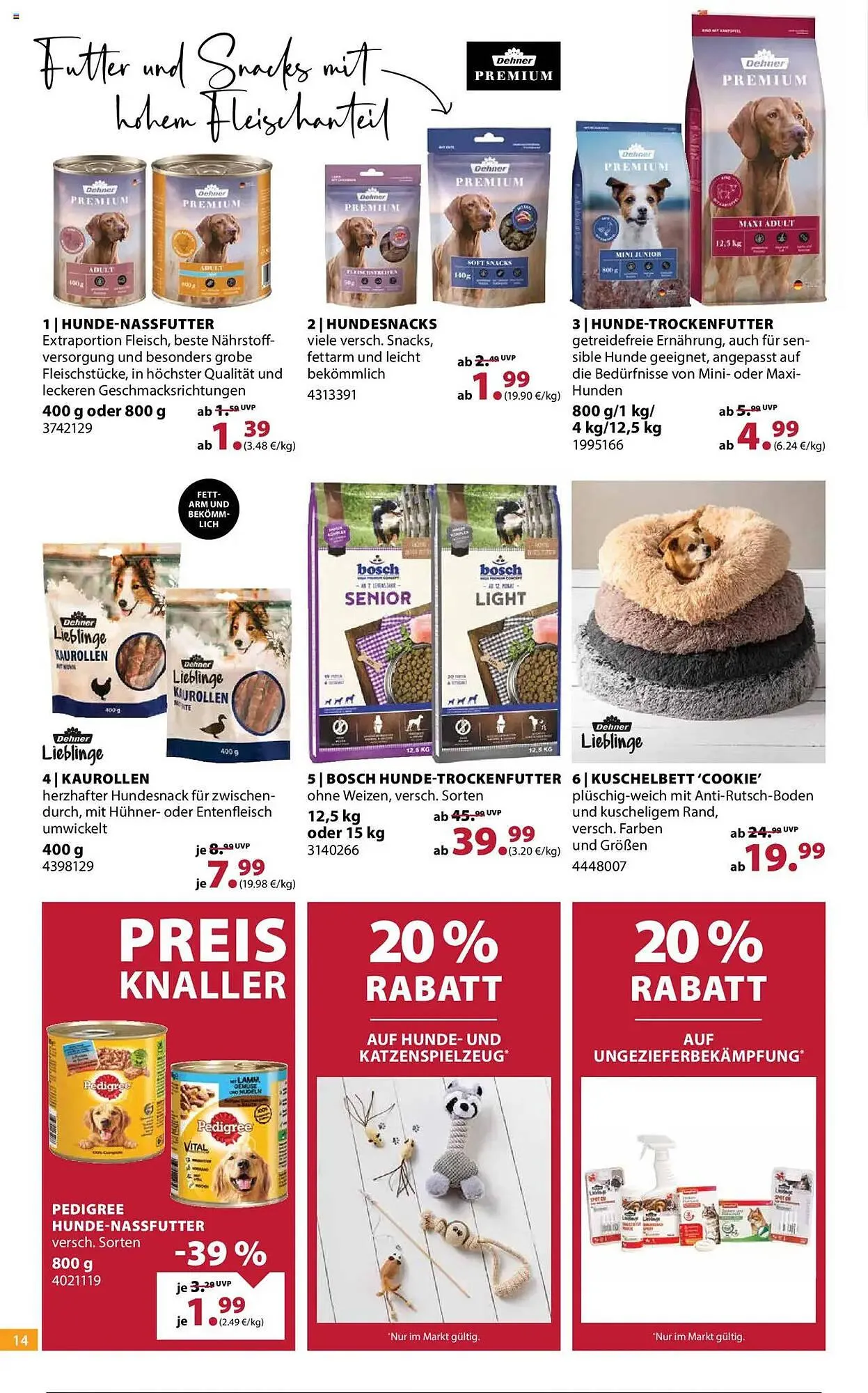 Dehner Prospekt von 2. April bis 7. April 2025 - Prospekt seite 14