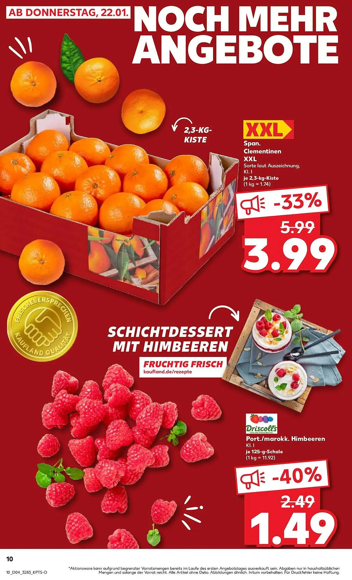 Kaufland Prospekt von 25. Januar bis 28. Januar 2026 - Prospekt seite 10