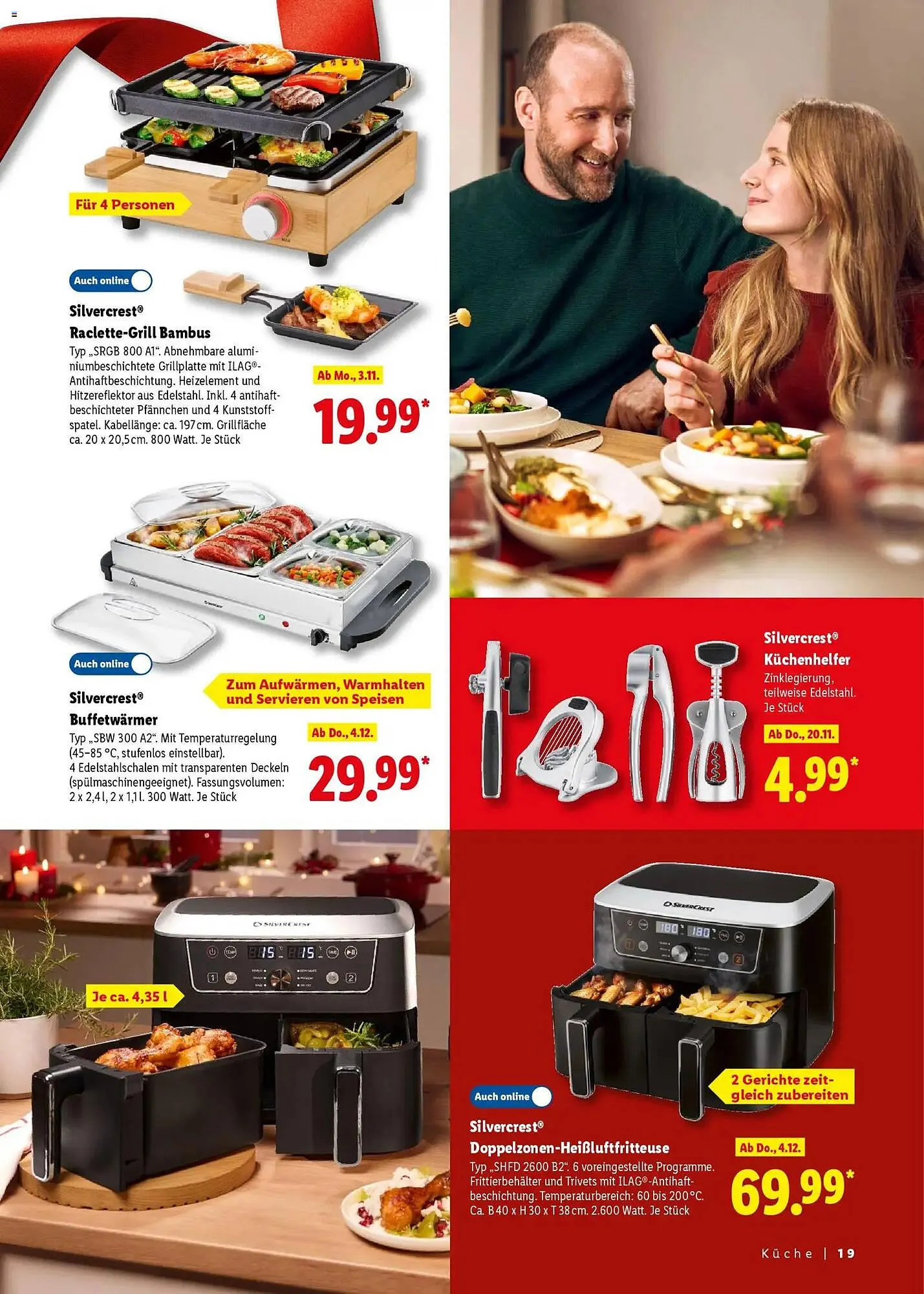 Lidl Prospekt von 31. Oktober bis 27. Dezember 2025 - Prospekt seite 19