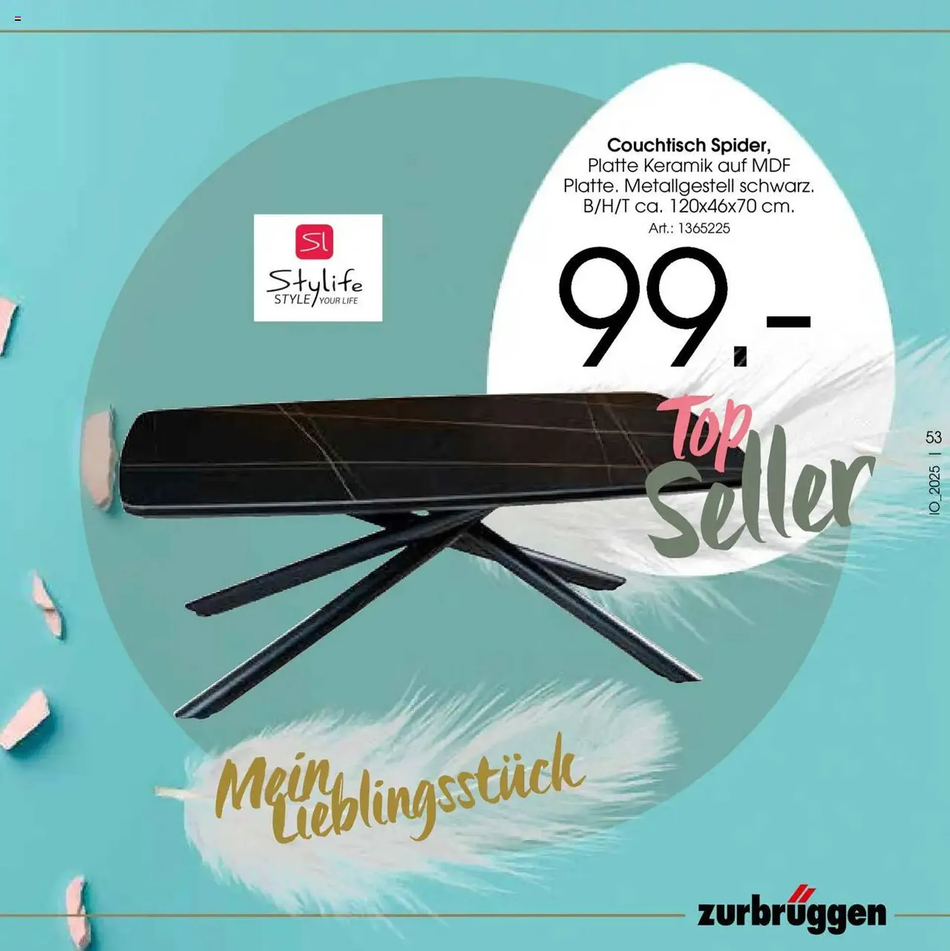 Zurbrüggen Prospekt von 11. April bis 26. April 2025 - Prospekt seite 55