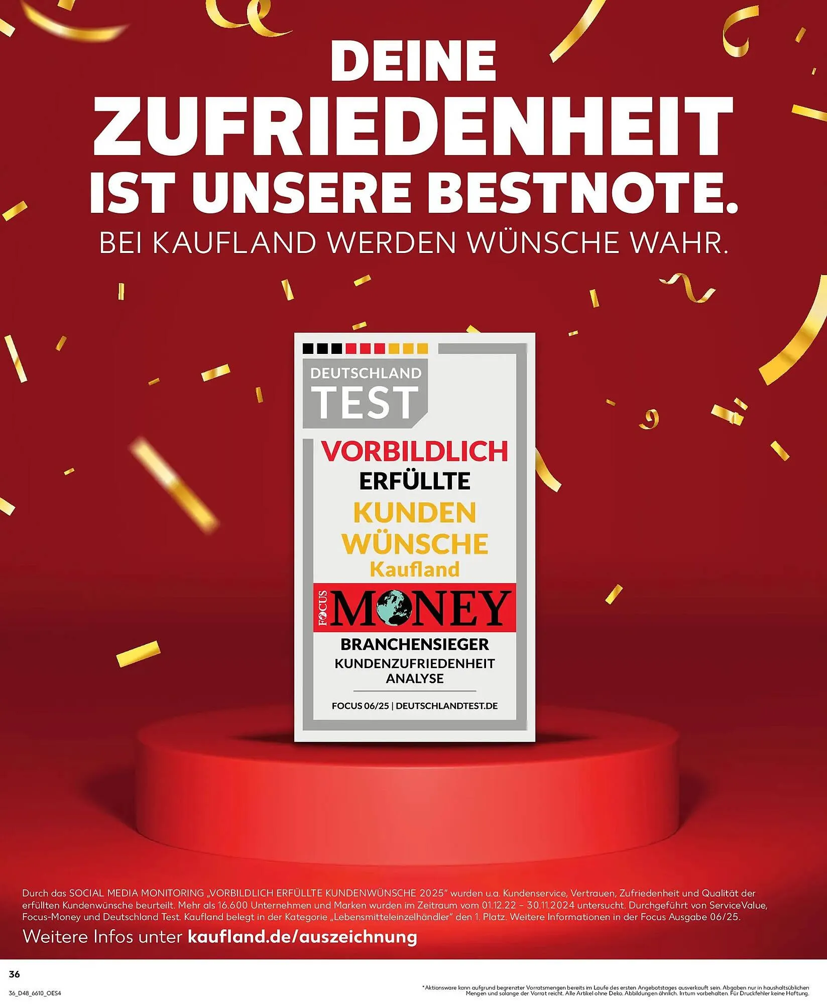 Kaufland Prospekt von 30. November bis 3. Dezember 2025 - Prospekt seite 36