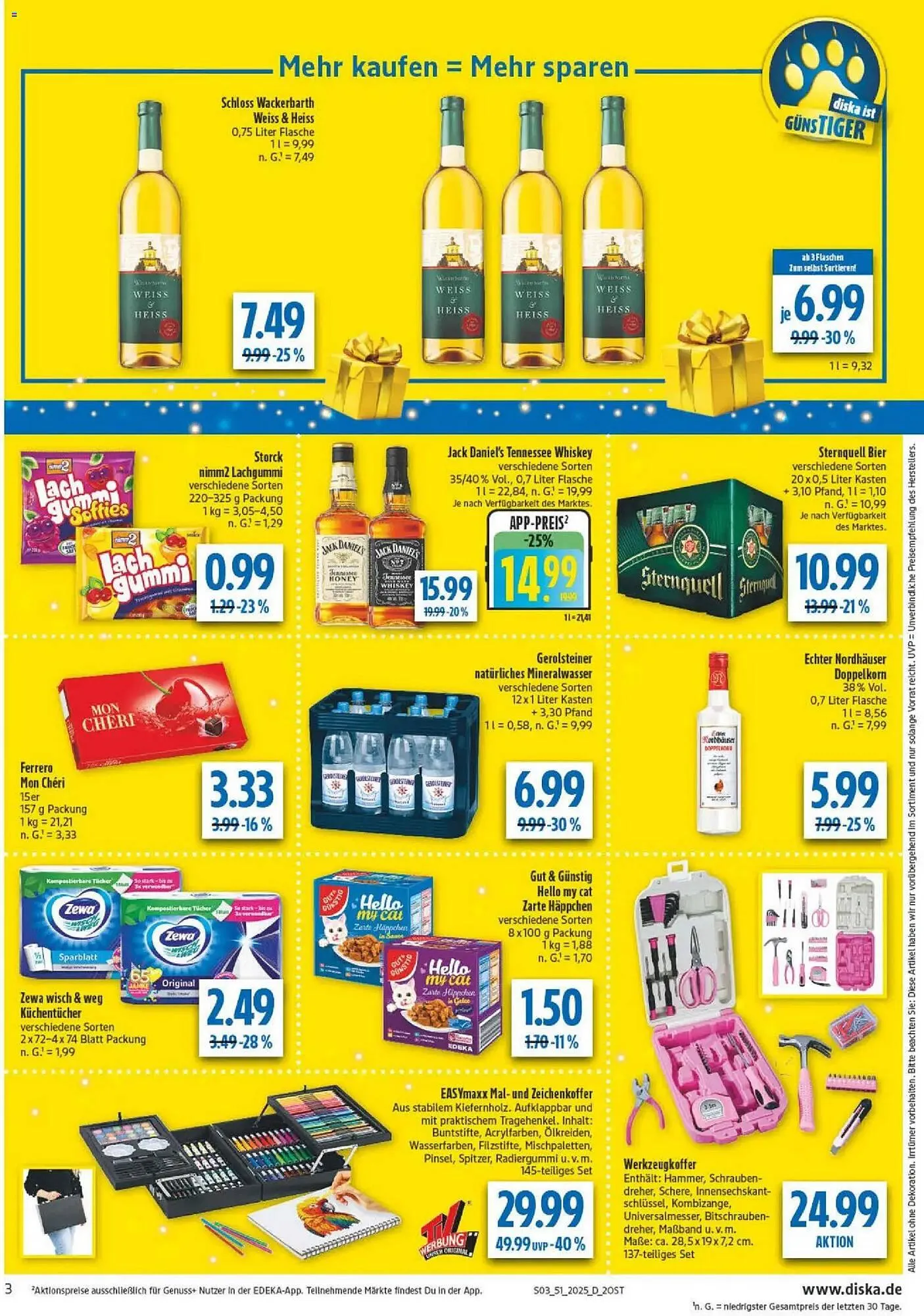 Diska Prospekt von 15. Dezember bis 20. Dezember 2025 - Prospekt seite 3