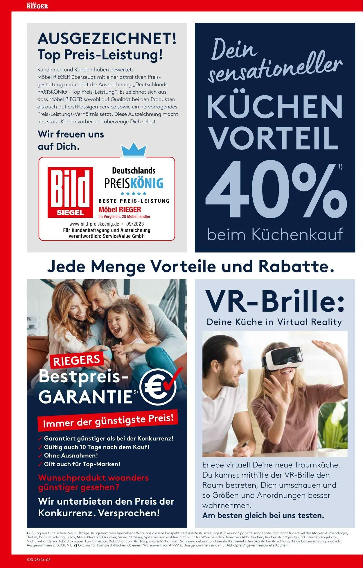 Möbel Rieger Aktueller Prospekt von 20. Mai bis 3. Juni 2026 - Prospekt seite 2