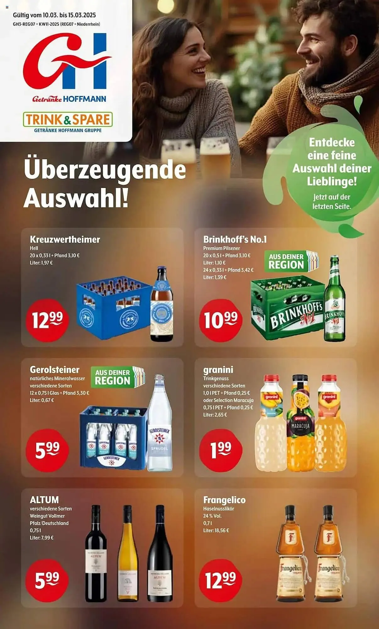 Trink und Spare Prospekt - 1