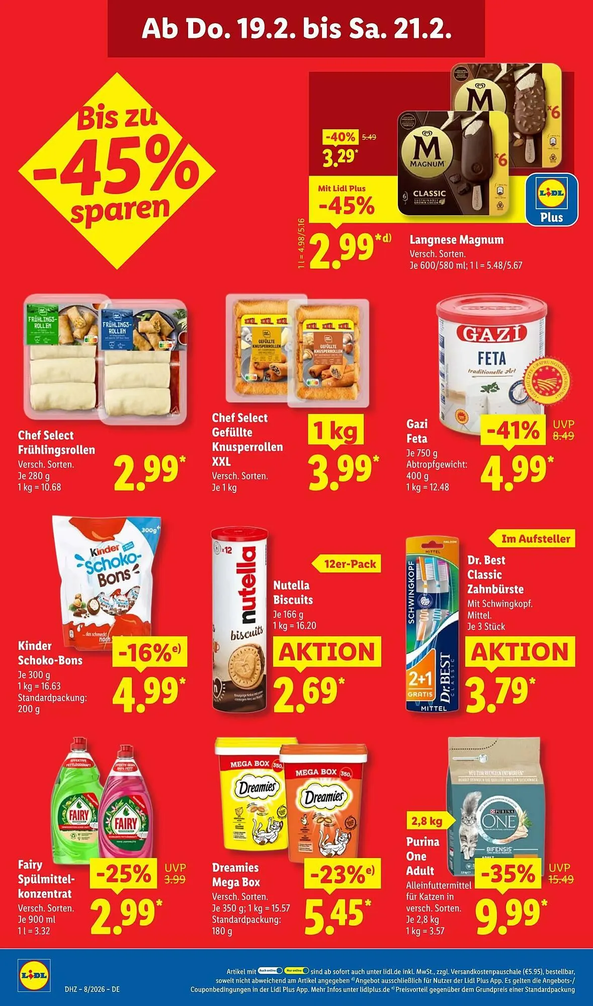 Lidl Prospekt von 16. Februar bis 22. Februar 2026 - Prospekt seite 64