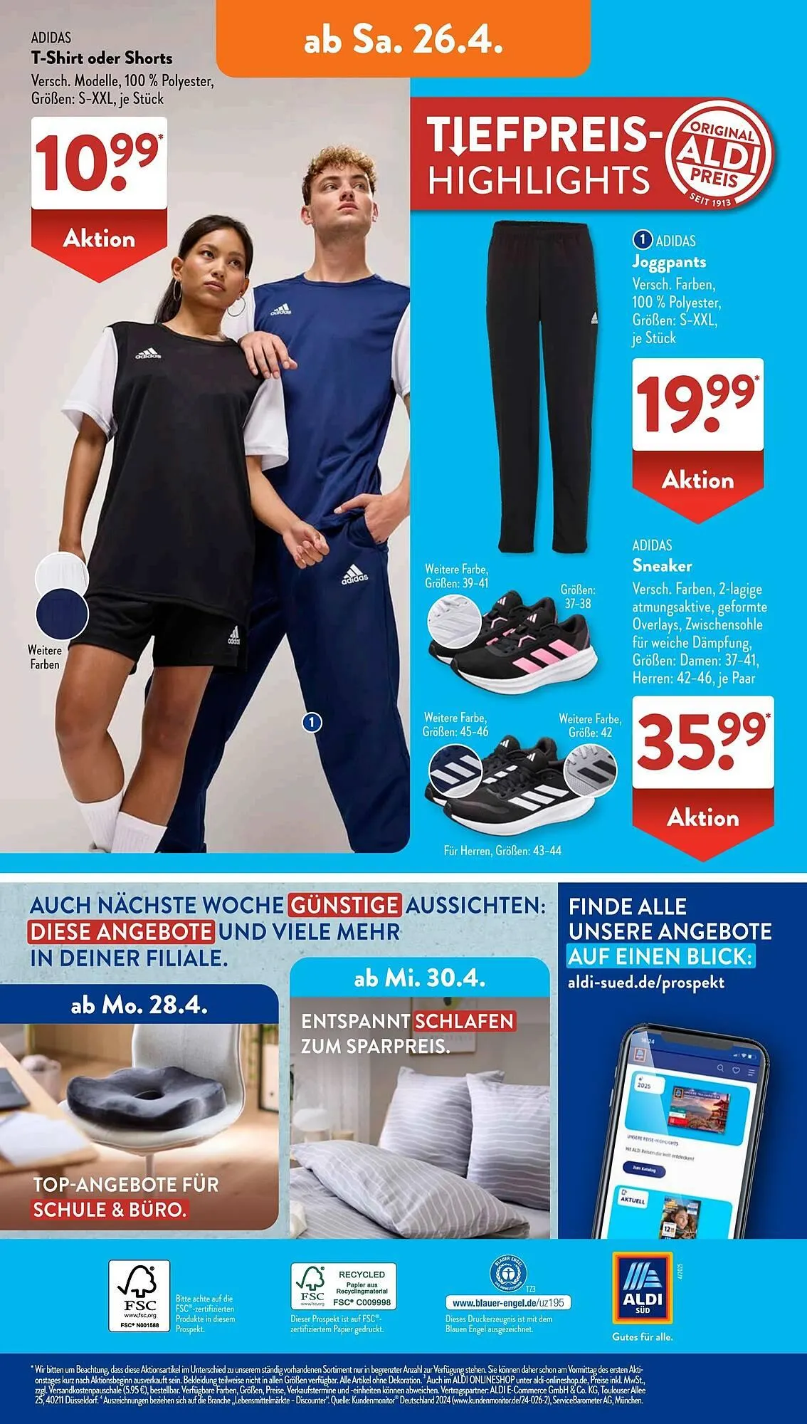 Aldi Süd Prospekt von 22. April bis 27. April 2025 - Prospekt seite 24