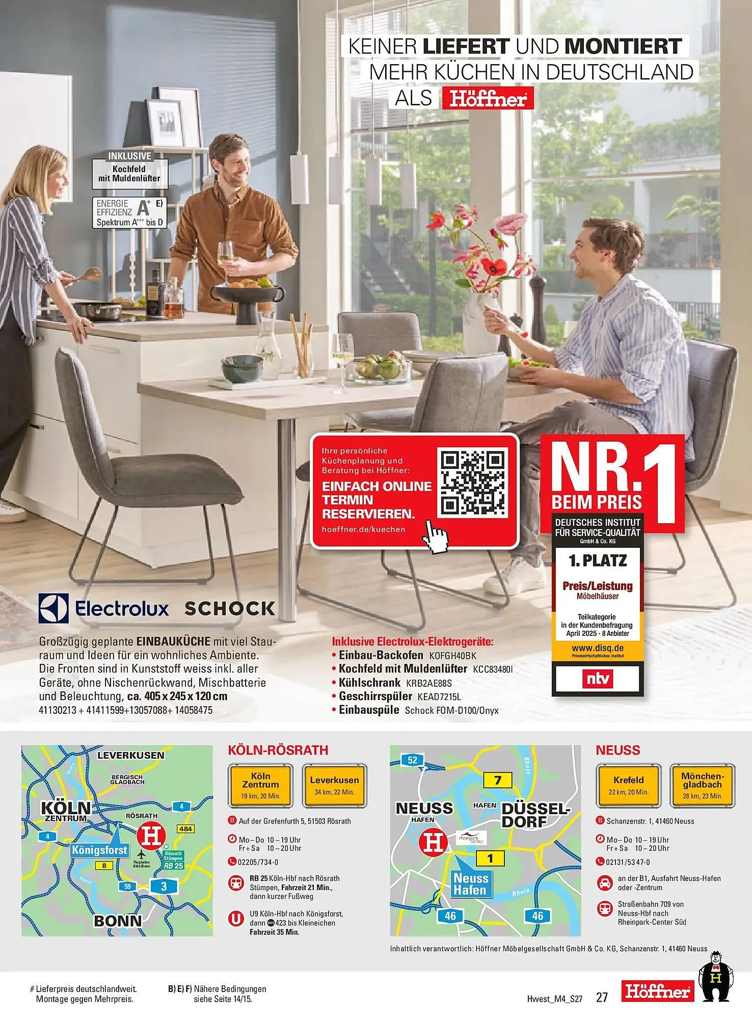 Höffner Prospekt von 31. März bis 21. April 2026 - Prospekt seite 27