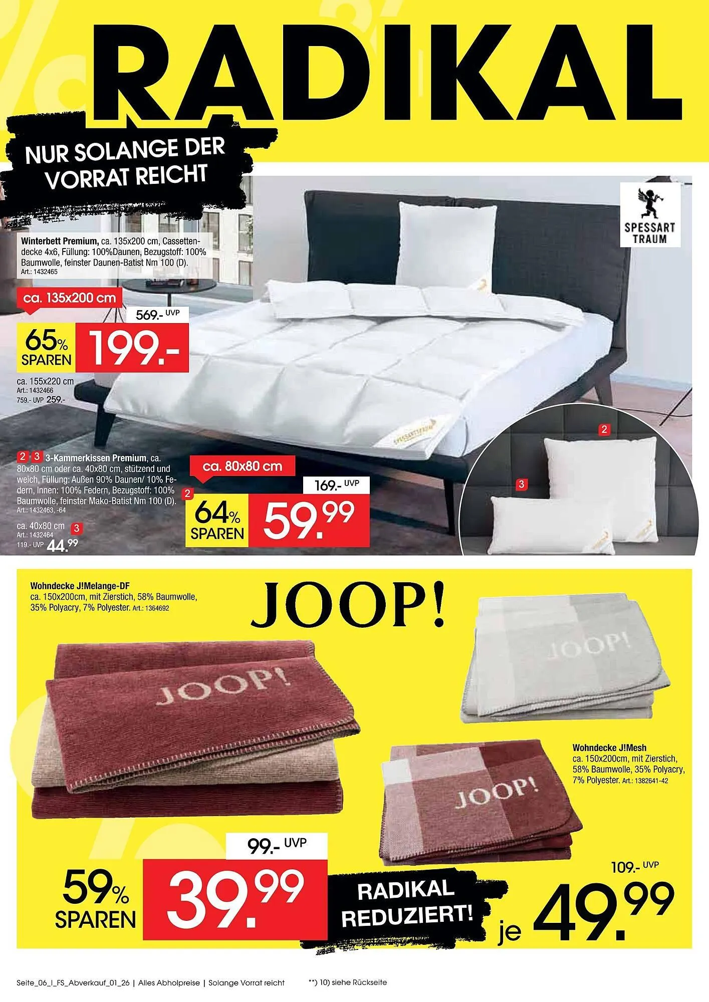 Zurbrüggen Prospekt von 16. März bis 30. Mai 2026 - Prospekt seite 6