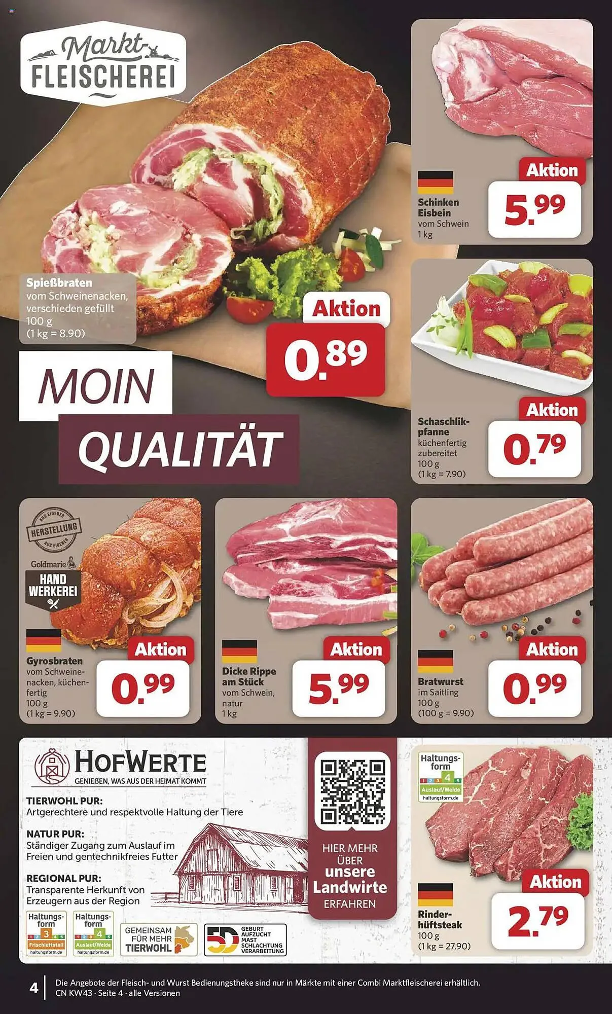 Combi Prospekt von 20. Oktober bis 25. Oktober 2025 - Prospekt seite 4