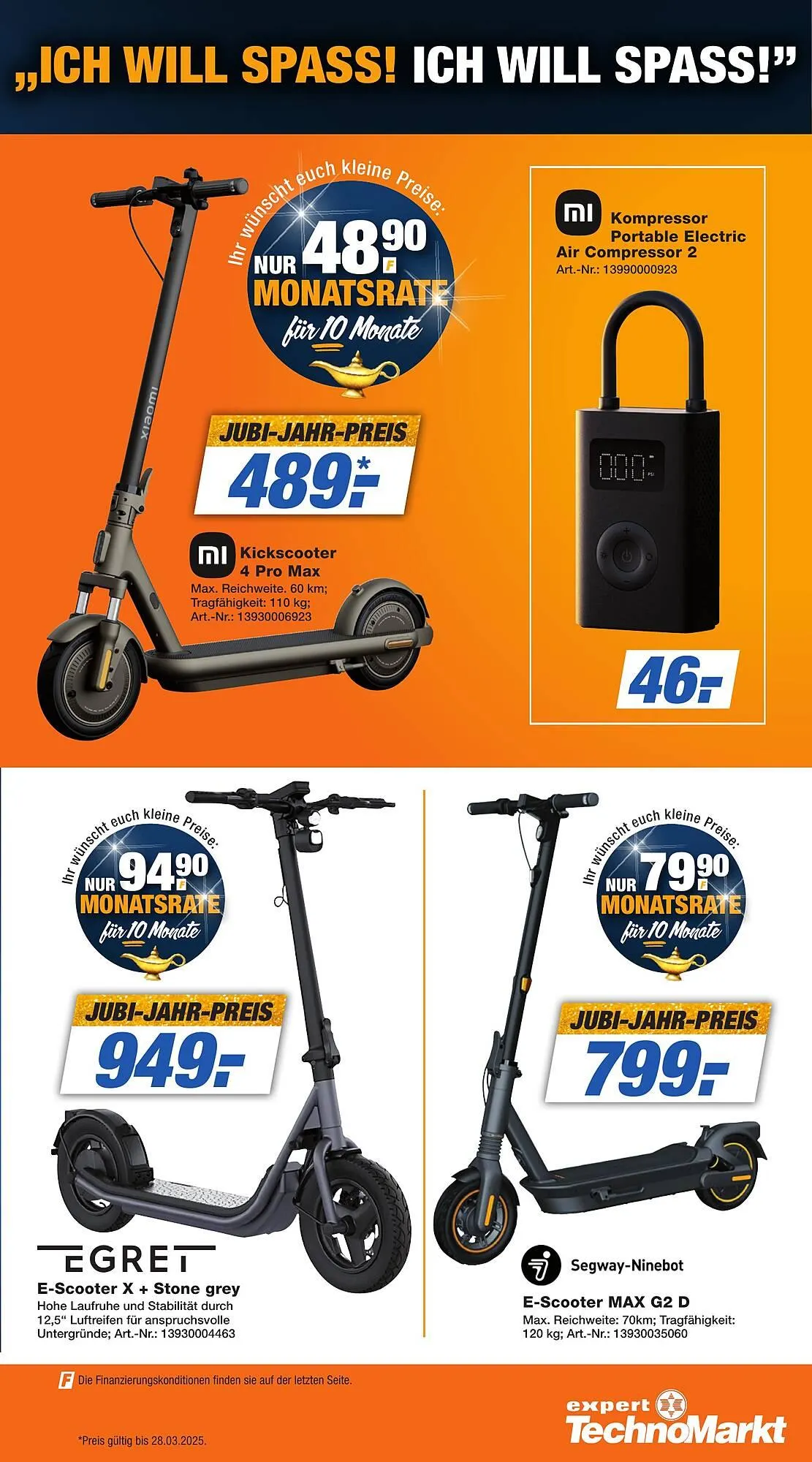 Expert Technomarkt Prospekt von 30. März bis 1. April 2025 - Prospekt seite 13